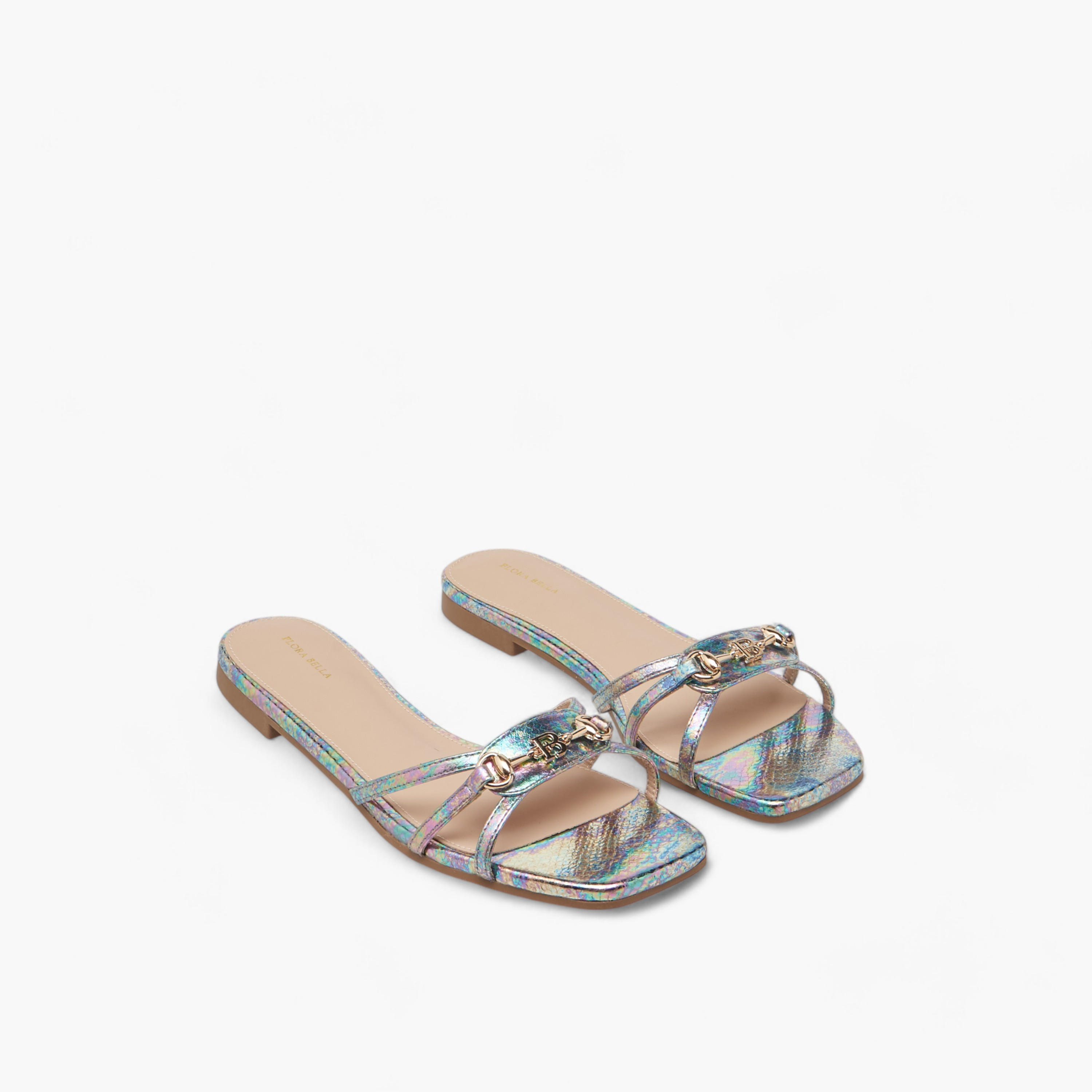 Flora Bella Metal Accent Slip-On Flat Sandals-women-shoes-flats-sandals-image-1