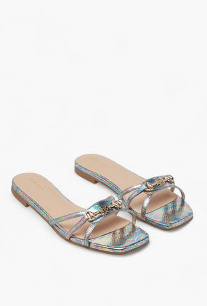 Flora Bella Metal Accent Slip-On Flat Sandals-women-shoes-sandals-image-1