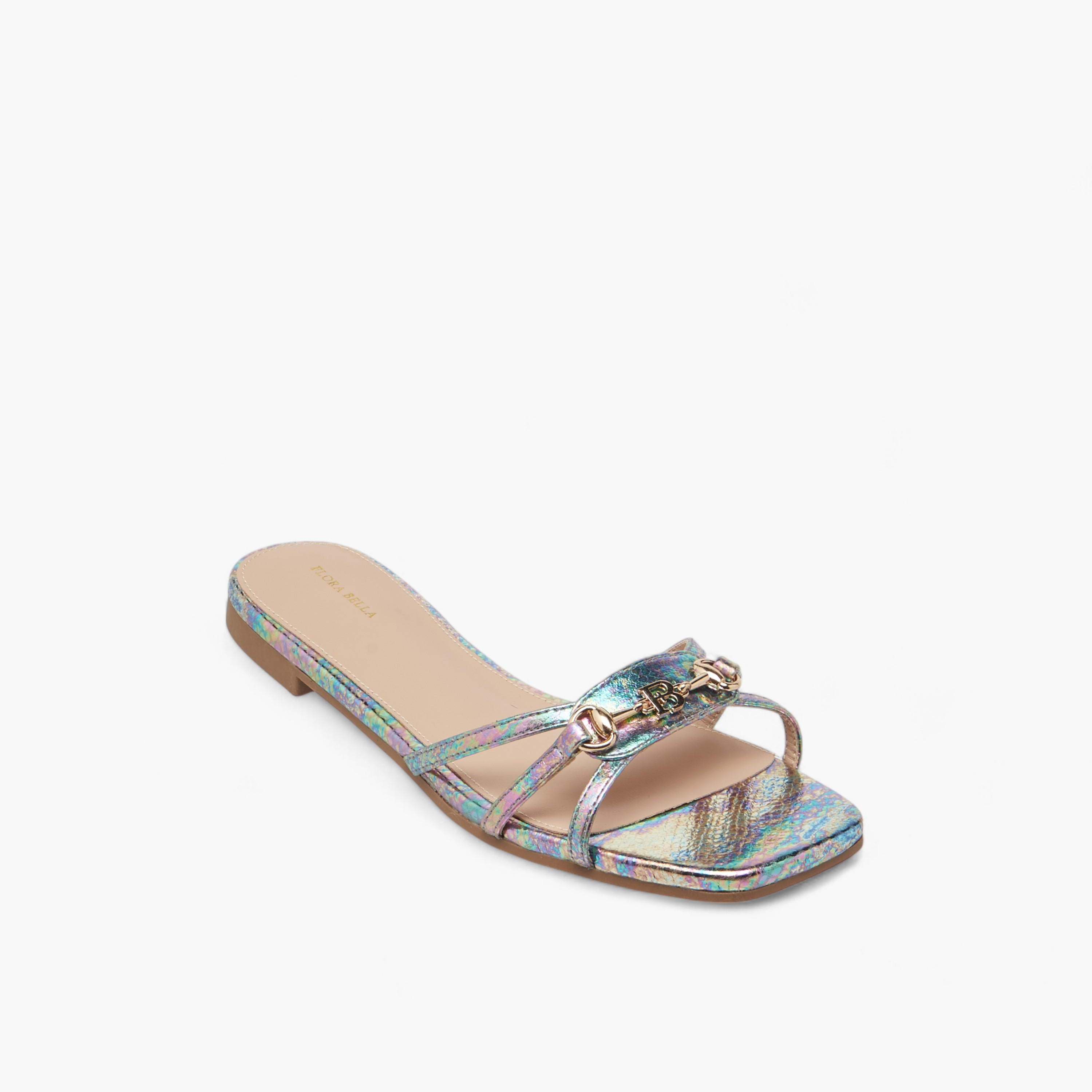 Flora Bella Metal Accent Slip-On Flat Sandals-women-shoes-flats-sandals-image-2