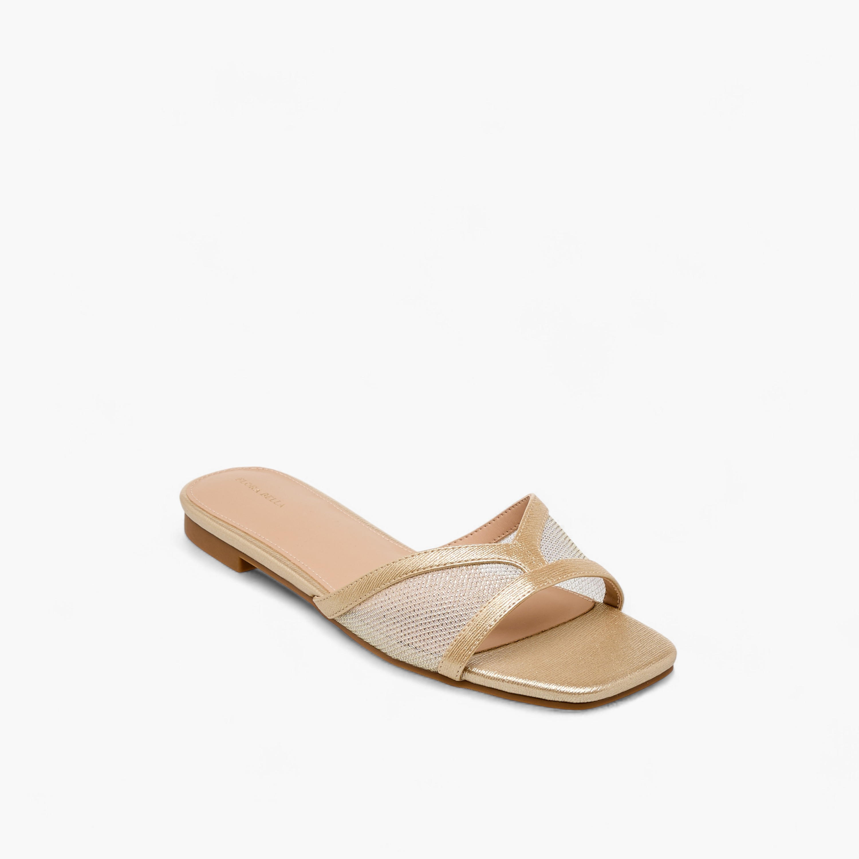 Flora Bella Women Mesh Panel Slide Sandals-women-shoes-flats-sandals-image-2