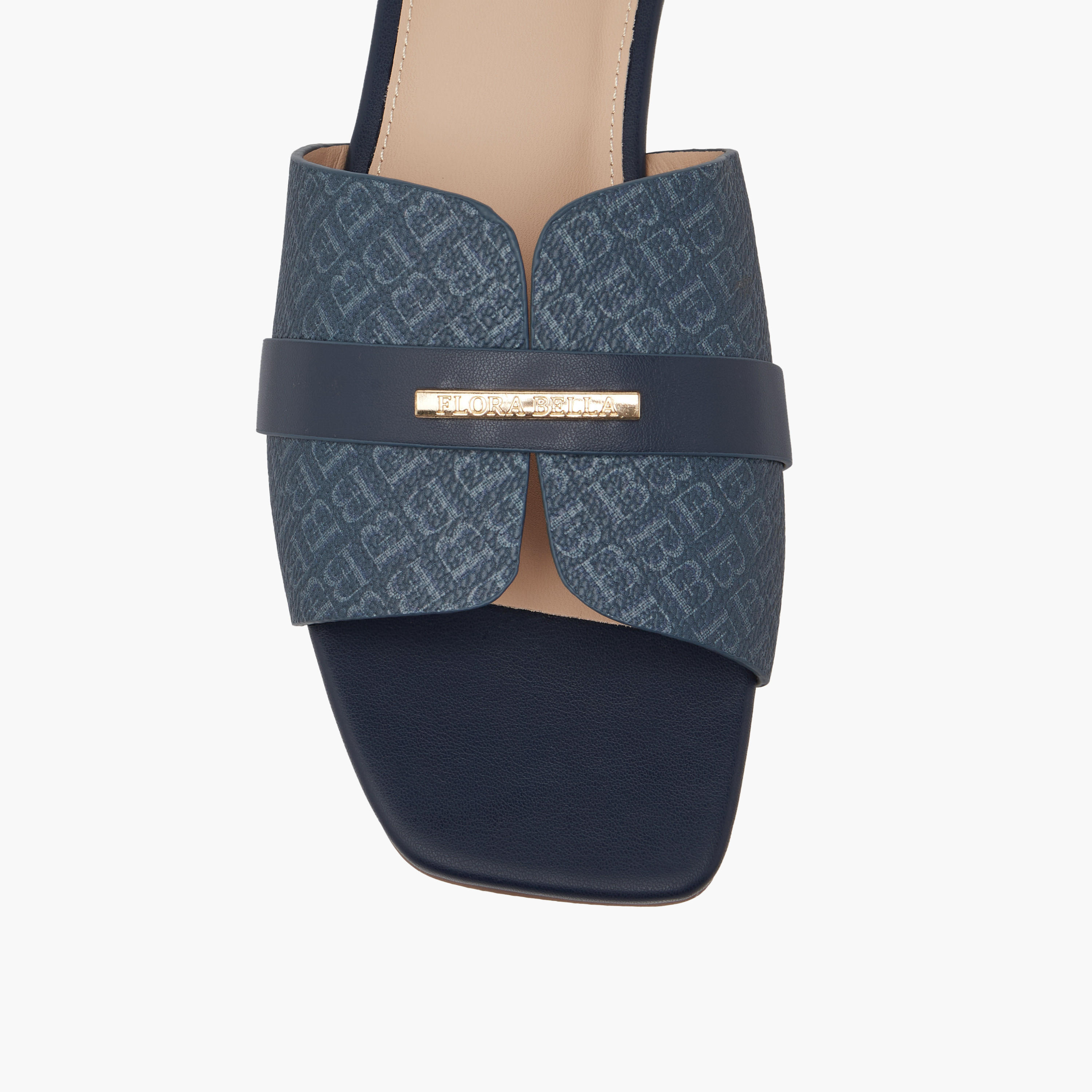 Flora Bella Monogram Print Slip-On Sandals-women-shoes-flats-sandals-image-4