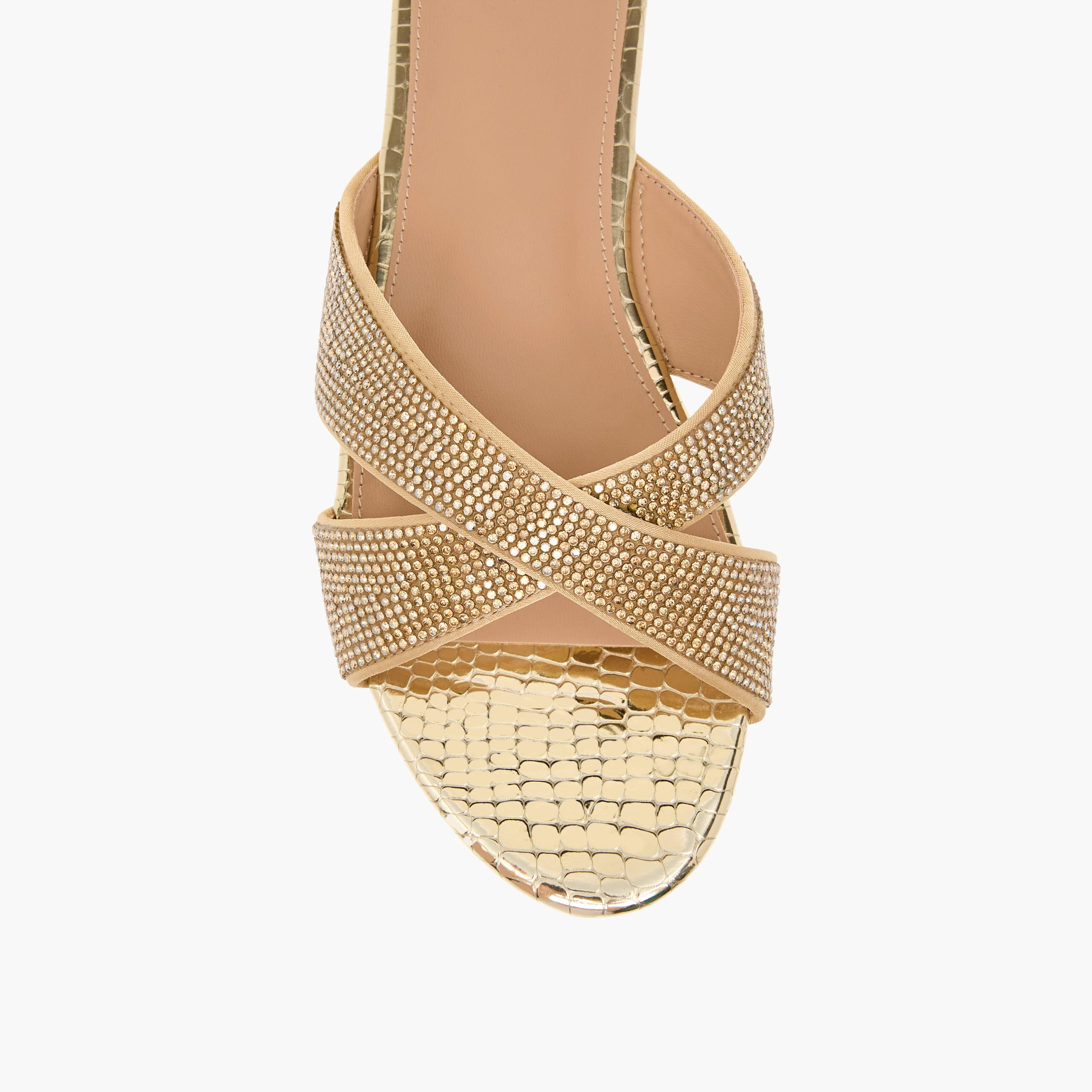صندل مسطّح مزيّن سهل الارتداء بحزام متقاطع من فلورا بيلا-women-shoes-flats-sandals-image-4