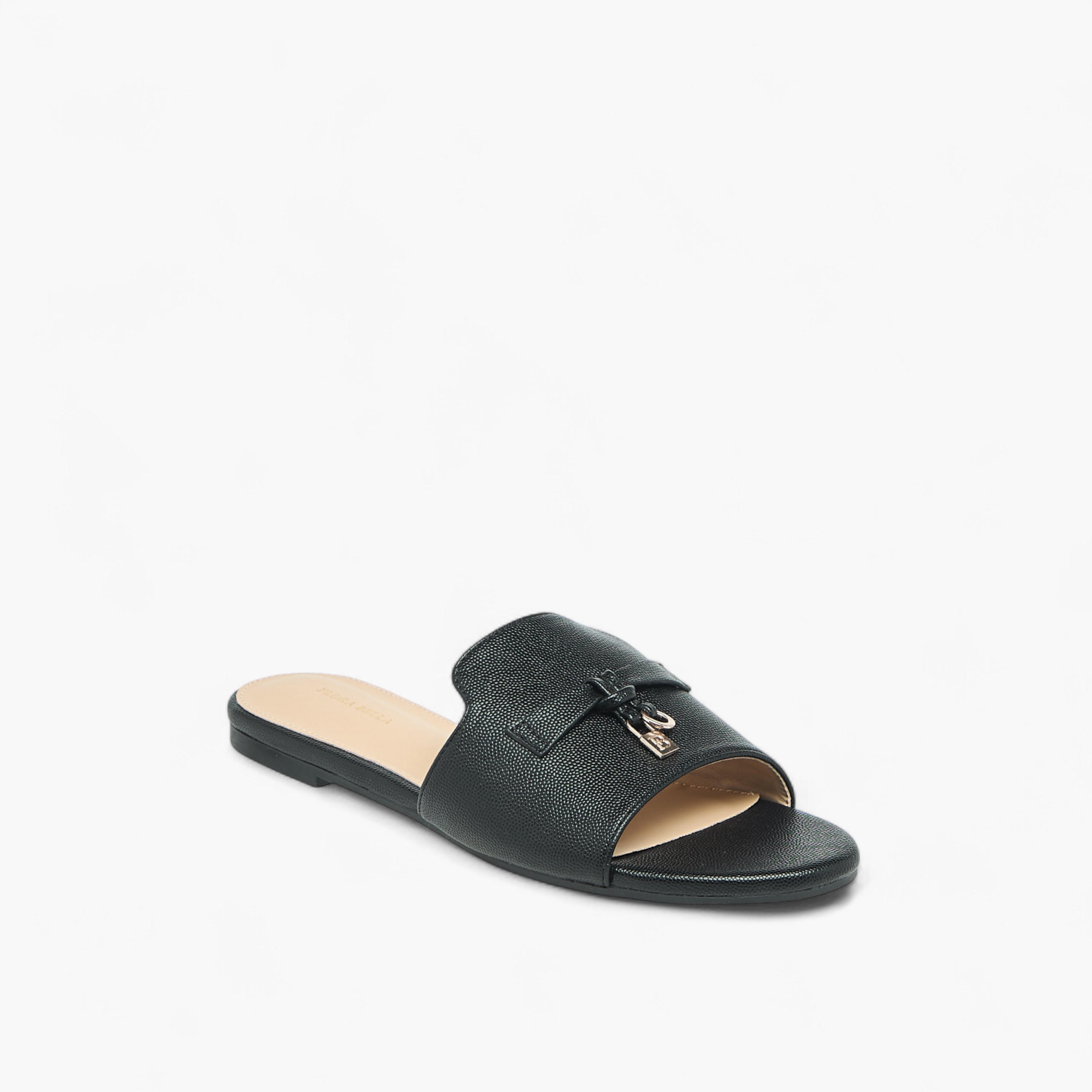 Flora Bella Lock Accent Slip-On Sandals-women-shoes-flats-sandals-image-2