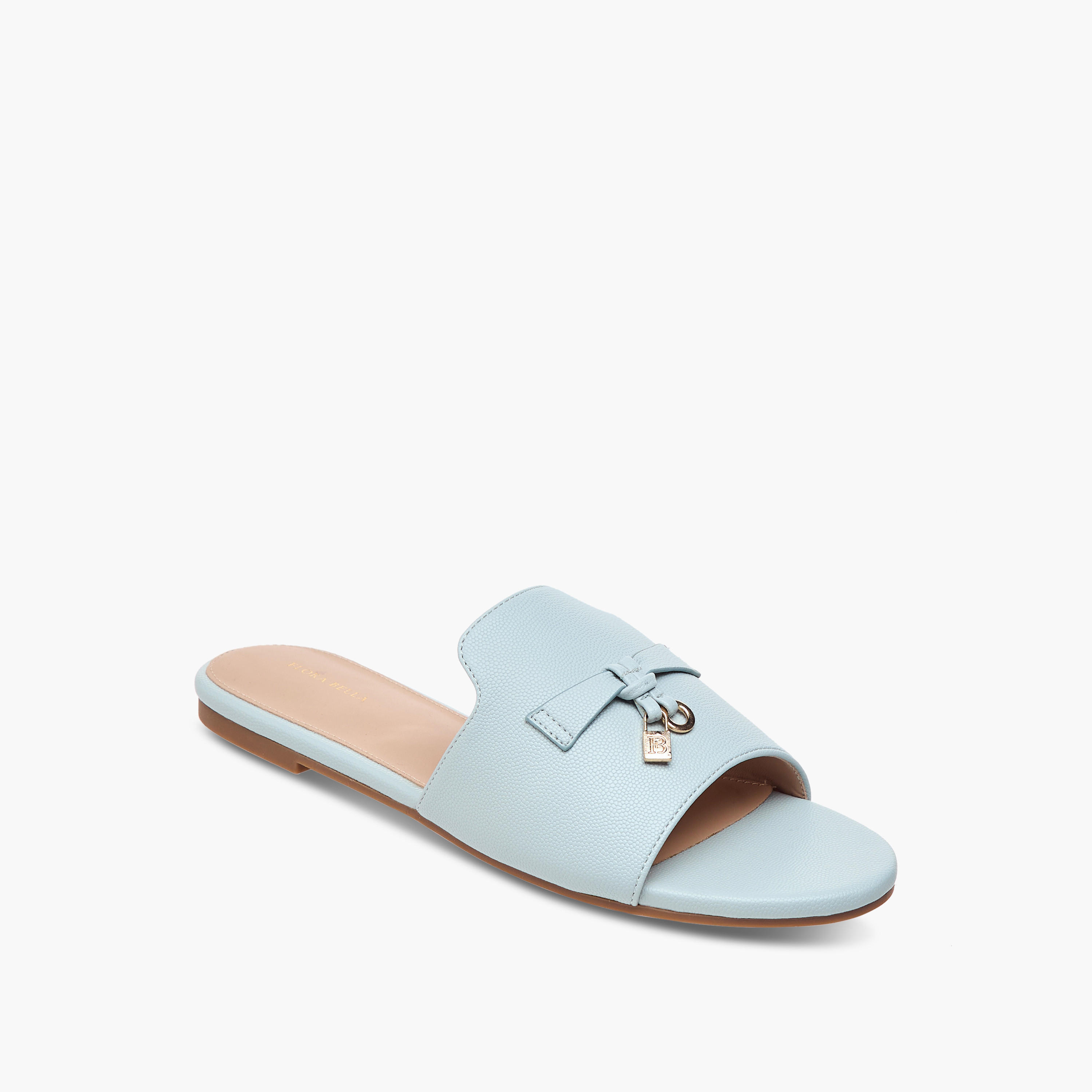 Flora Bella Lock Accent Slip-On Sandals-women-shoes-flats-sandals-image-2