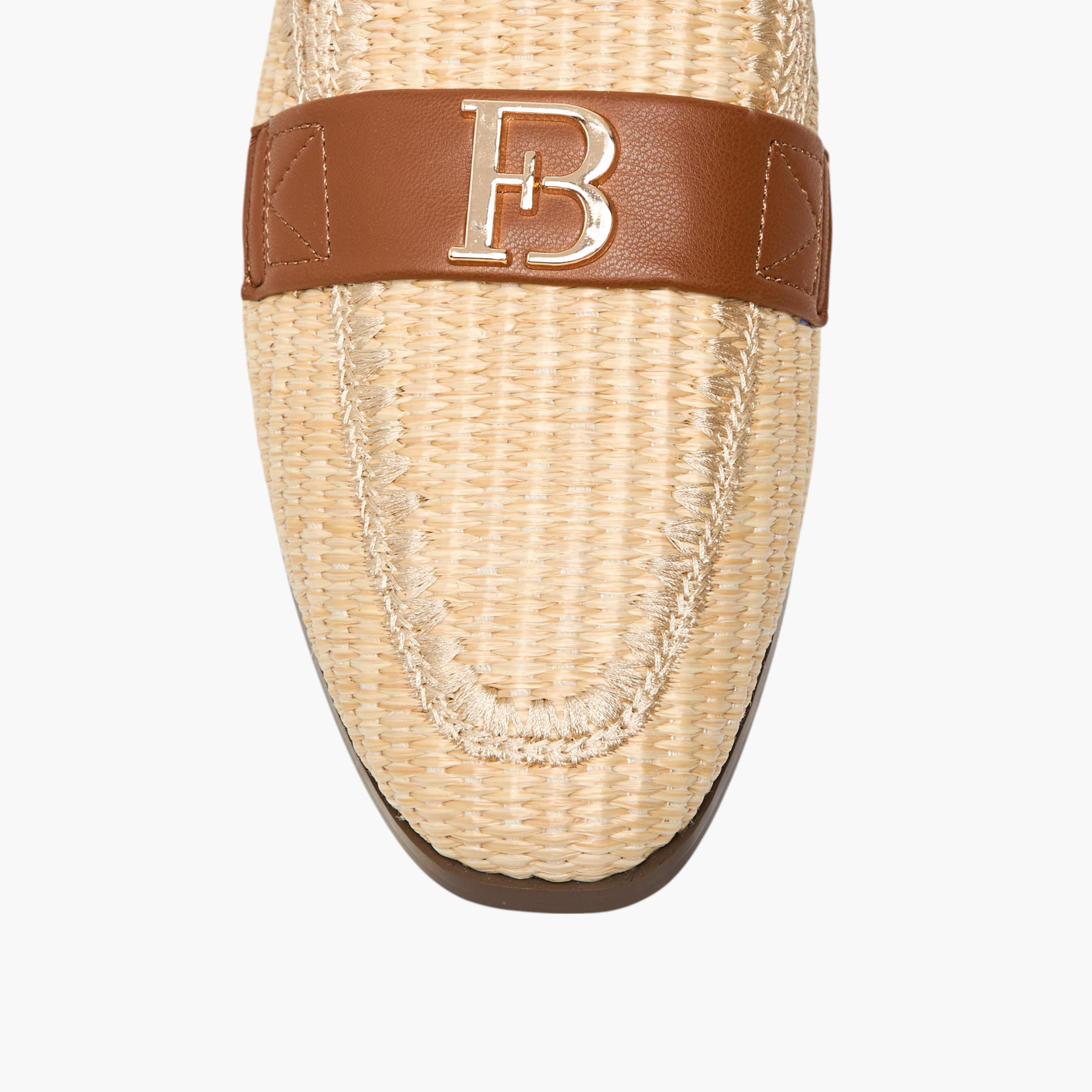 Flora Bella Textured Slip-On Mules with Metal Accent-women-shoes-flats-mules-image-4