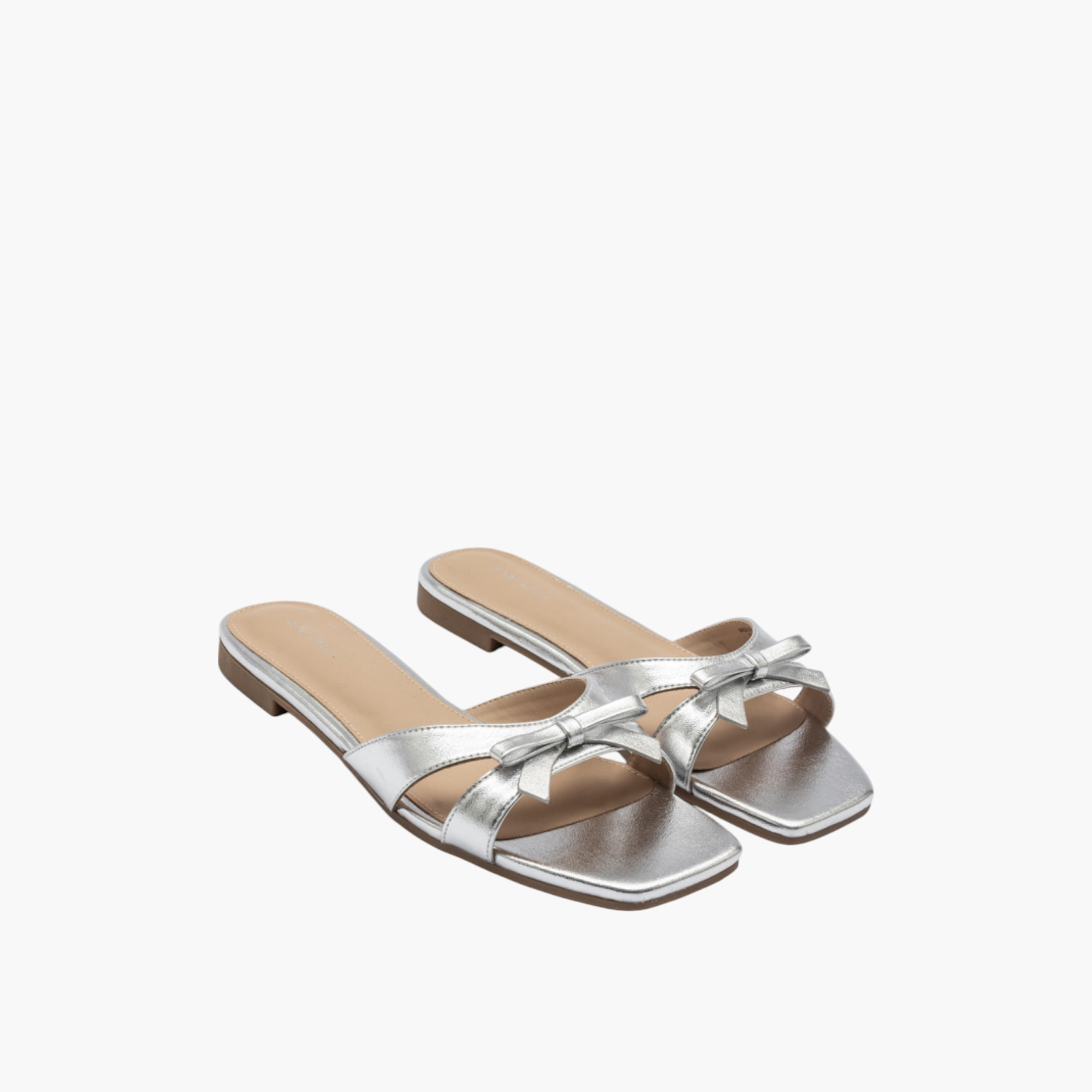 Flora Bella Bow Accent Slip-On Flat Sandals-women-shoes-flats-sandals-image-1