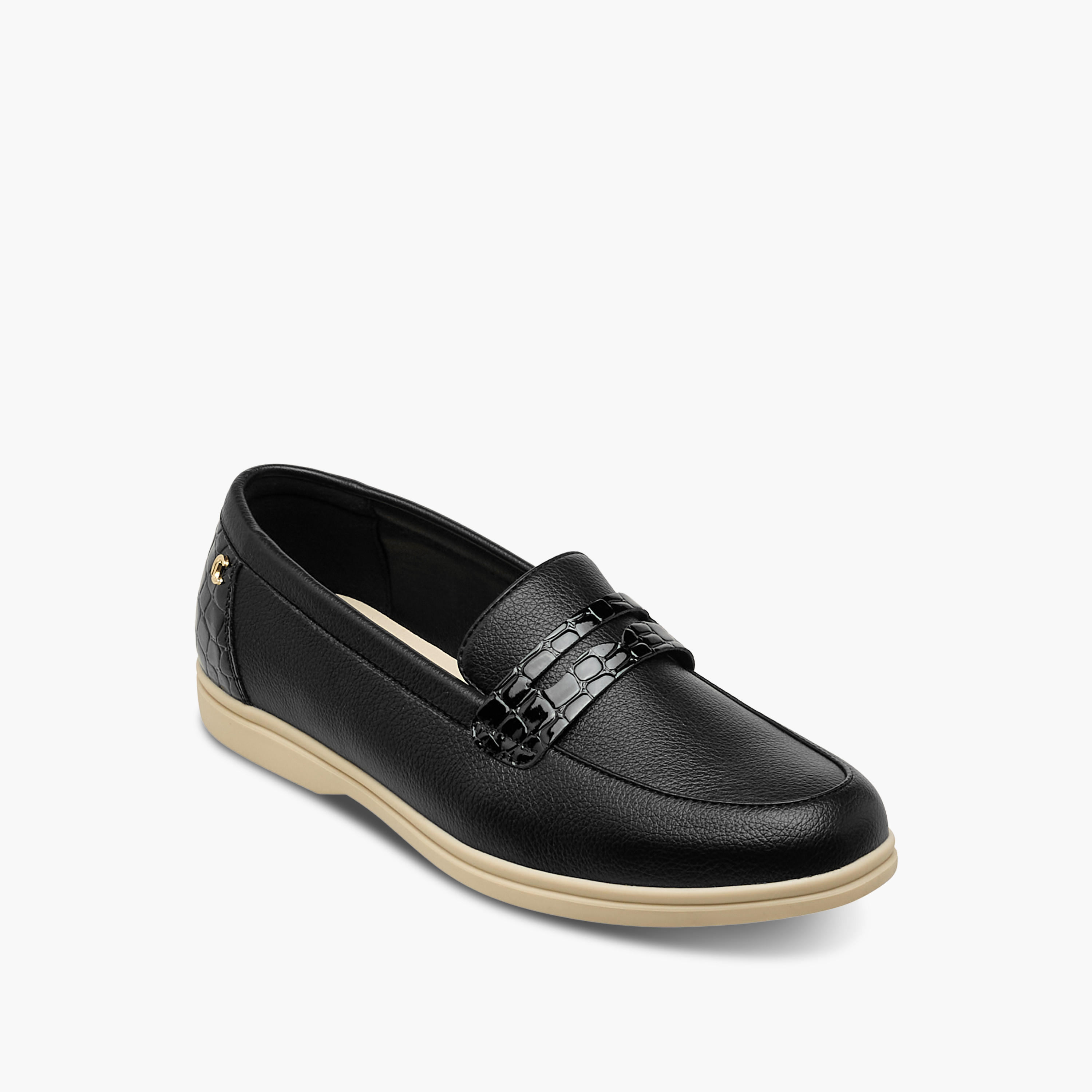 Le Confort Women Textured Loafers-women-shoes-loafersandmoccasins-image-2