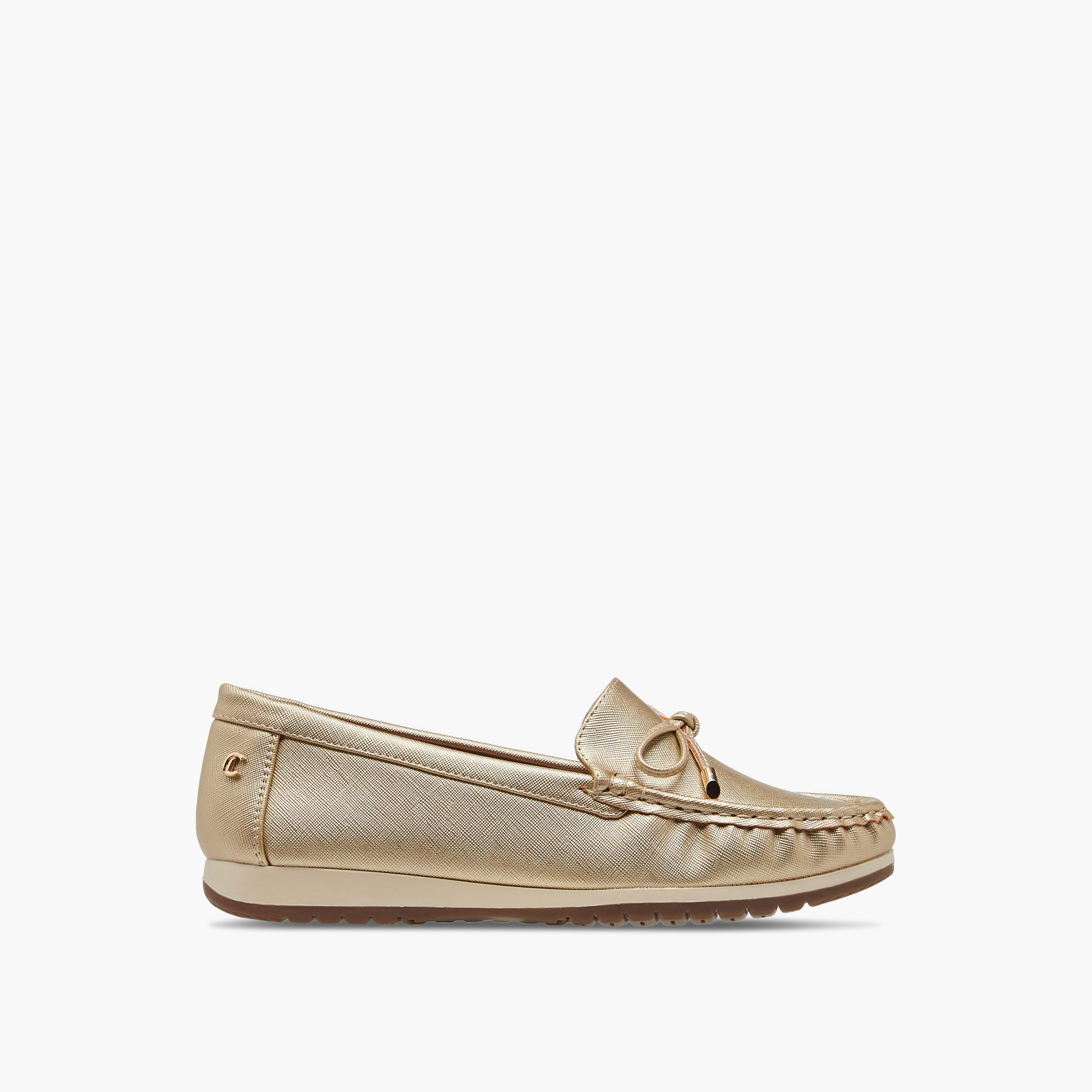 Le Confort Bow Detail Slip-On Comfort Moccasins-women-shoes-loafersandmoccasins-image-3