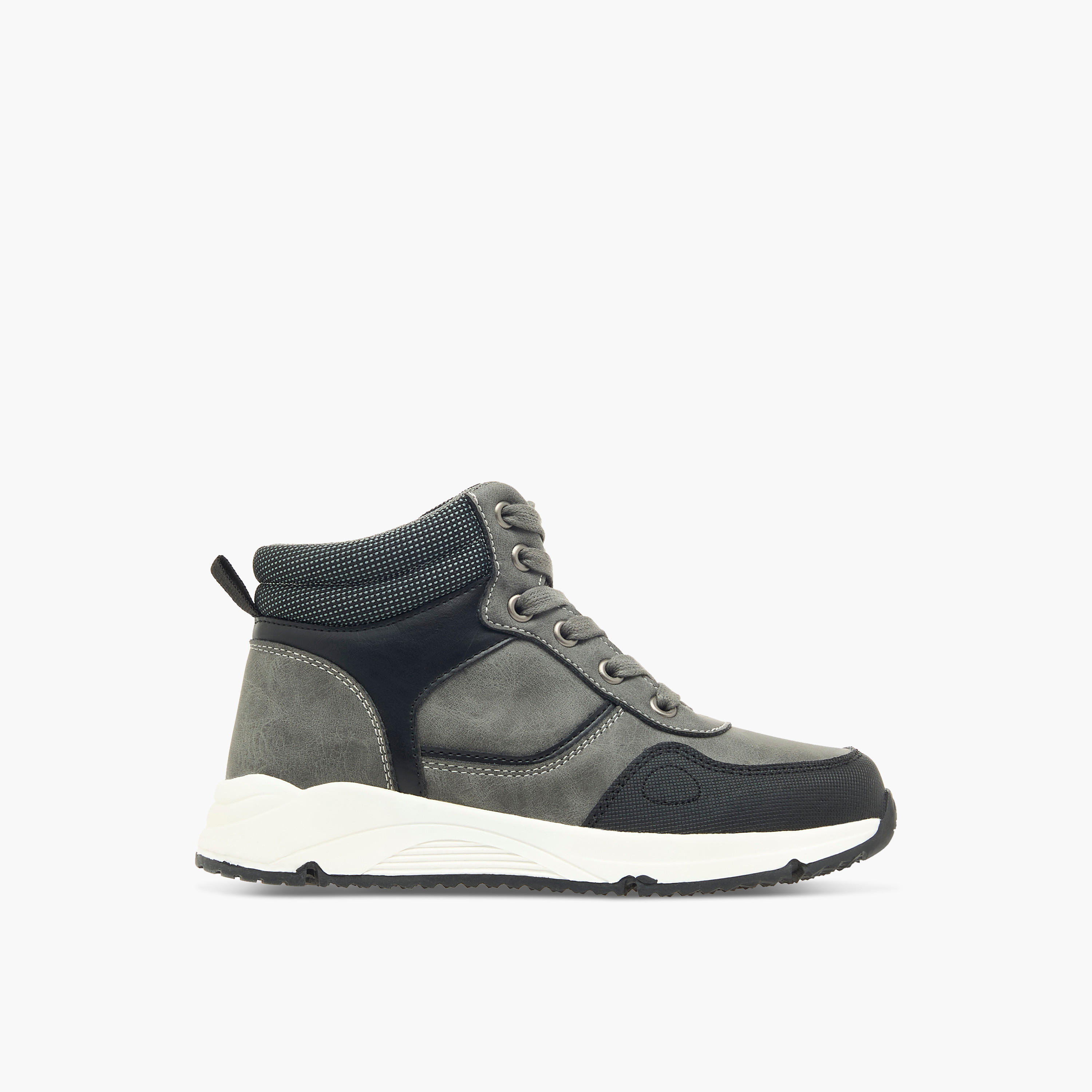بوت بِألواح ورقبة عالية وسحّاب إغلاق من إل بي إل من شو إكسبرس-boys-shoes-boots-image-8