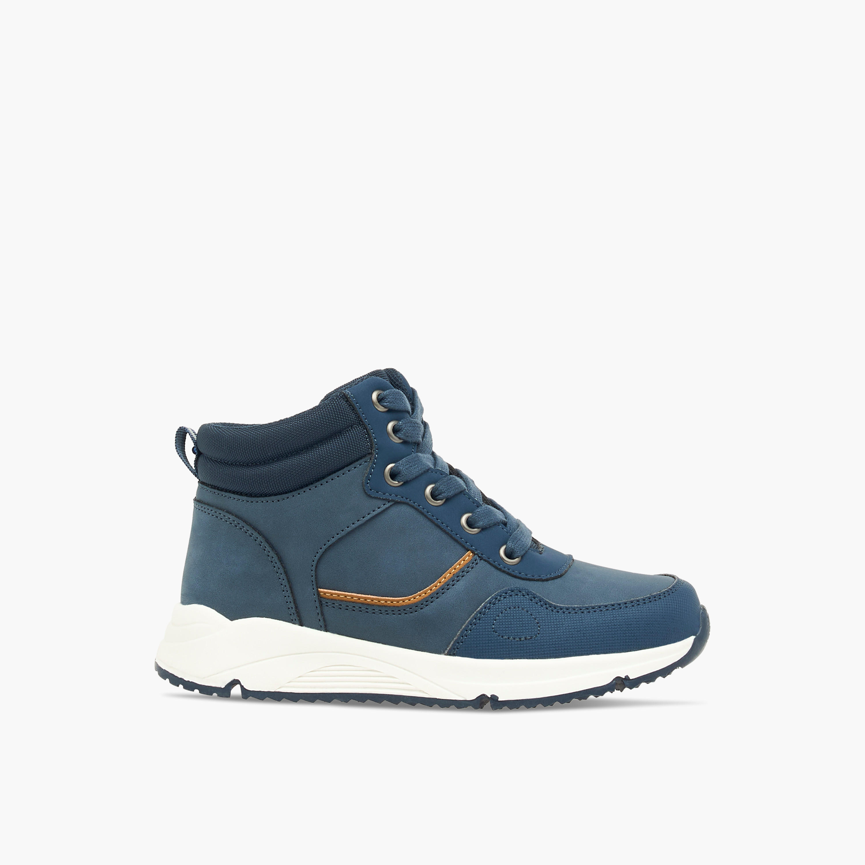 بوت بِألواح ورقبة عالية وسحّاب إغلاق من إل بي إل من شو إكسبرس-boys-shoes-boots-image-3