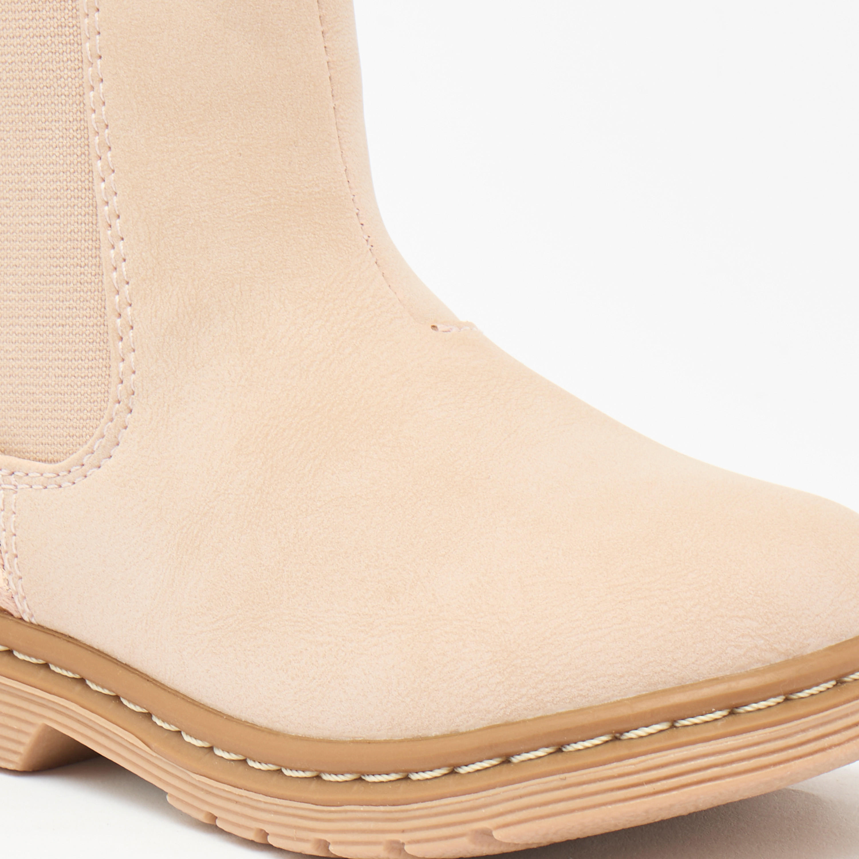 بوت بارز الملمس بطول الكاحل وسحاب إغلاق من فلورا بيلا-girls-shoes-boots-image-5