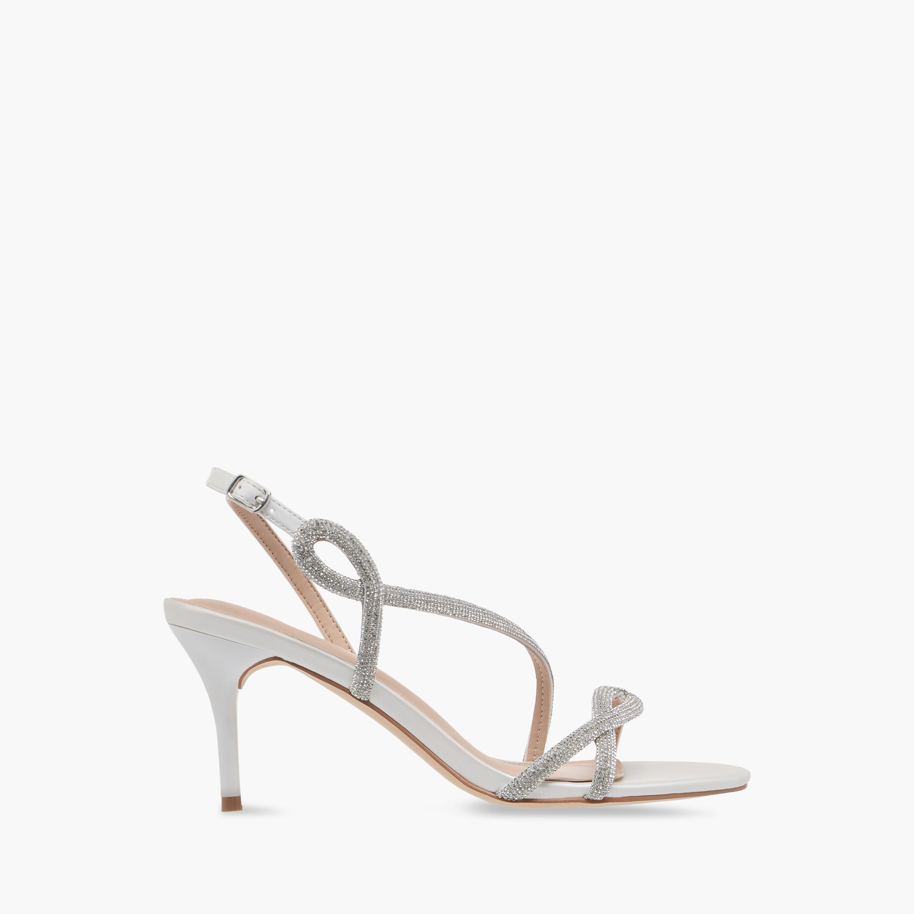 Flora Bella Embellished Sandals with Stiletto Heels and Buckle Closure-women-shoes-sandals-heeled-image-3