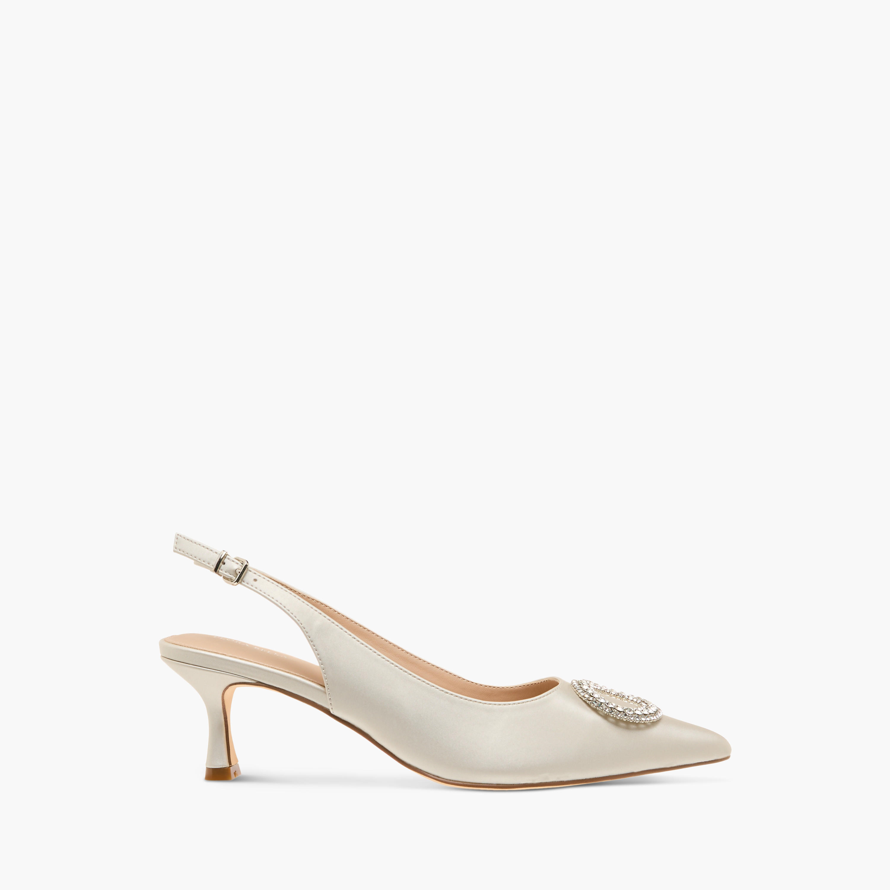 حذاء مزين بحزام خلفي وكعب صغير وإبزيم إغلاق من فلورا بيلا-women-shoes-heels-image-3