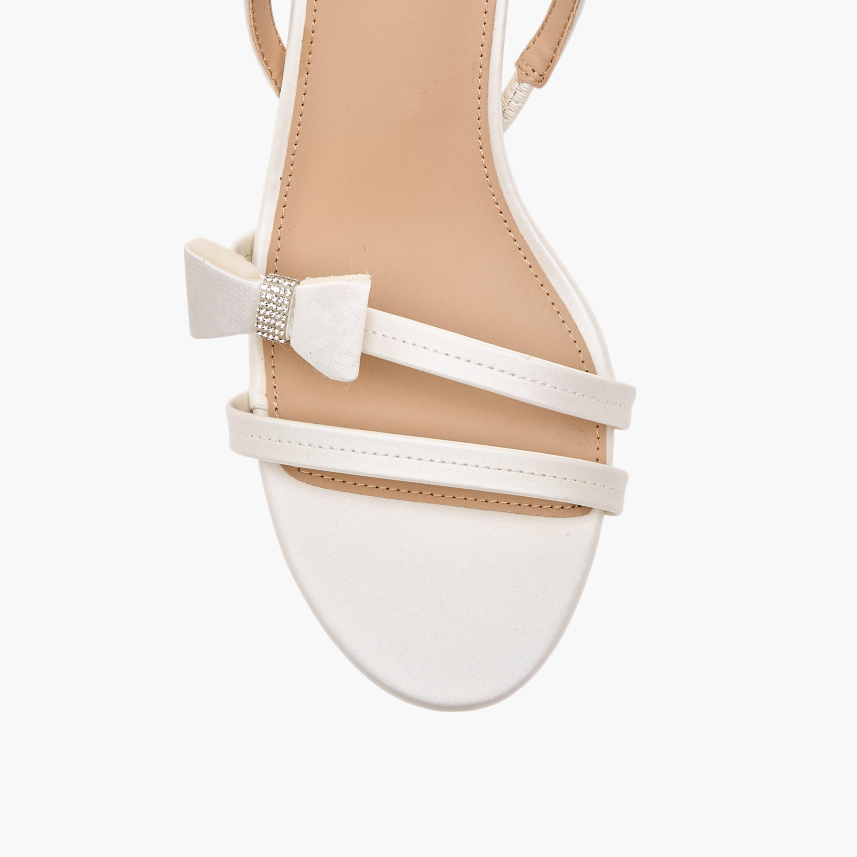 Flora Bella Bow Applique Slingback Sandals with Flared Heel-women-shoes-sandals-heeled-image-4