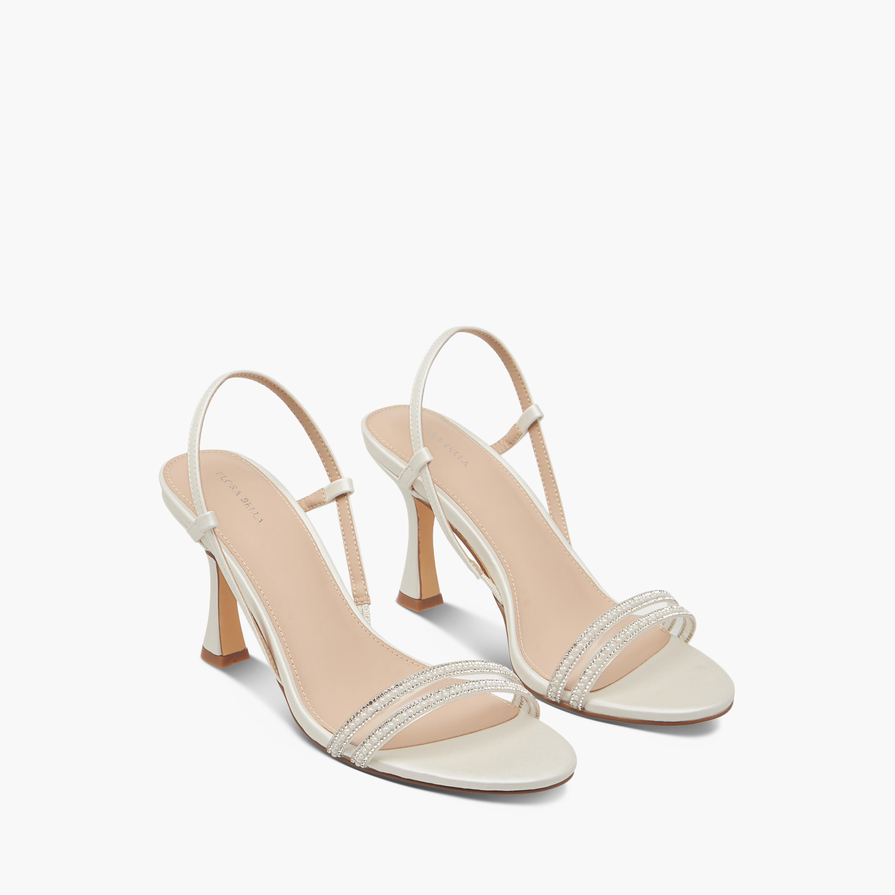 Flora Bella Embellished Slingback Sandals with Flared Heels-women-shoes-sandals-heeled-image-1