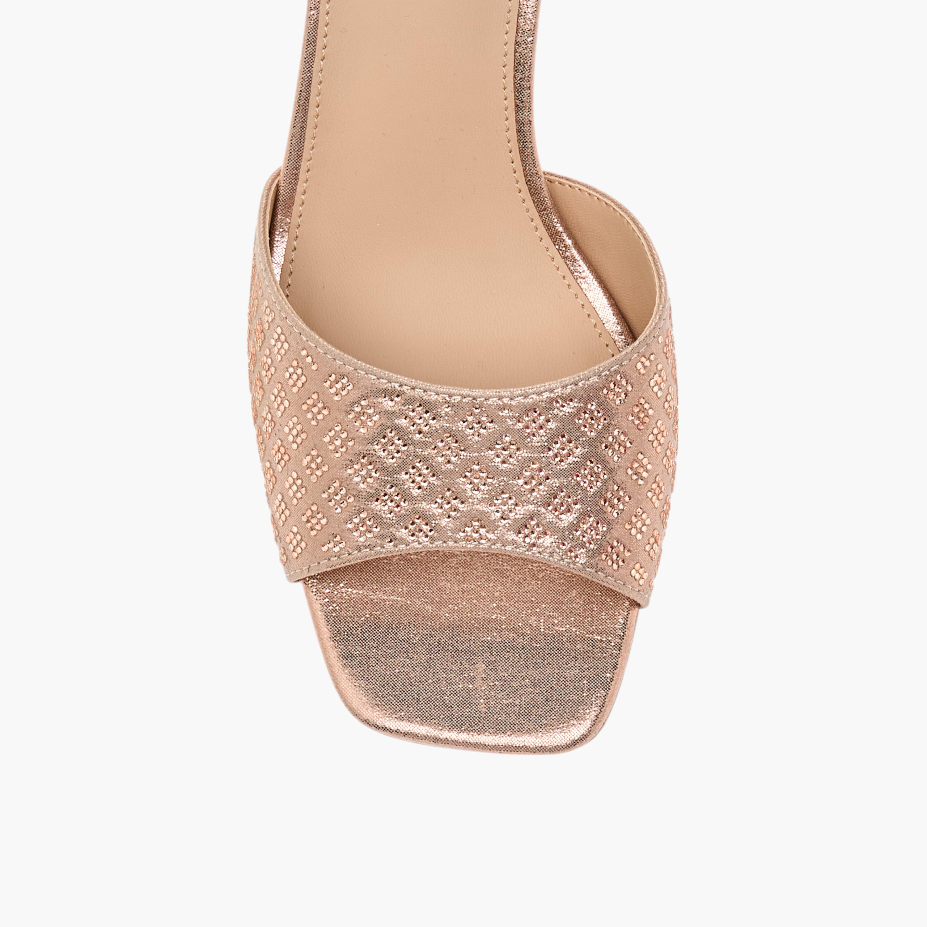 Flora Bella Embellished Slip-On Sandals with Stiletto Heels-women-shoes-sandals-heeled-image-4