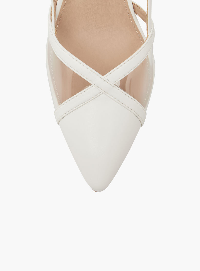 Flora Bella Pointed Toe Slingback Shoes with Flared Heels and Buckle Closure-women-shoes-heels-image-4