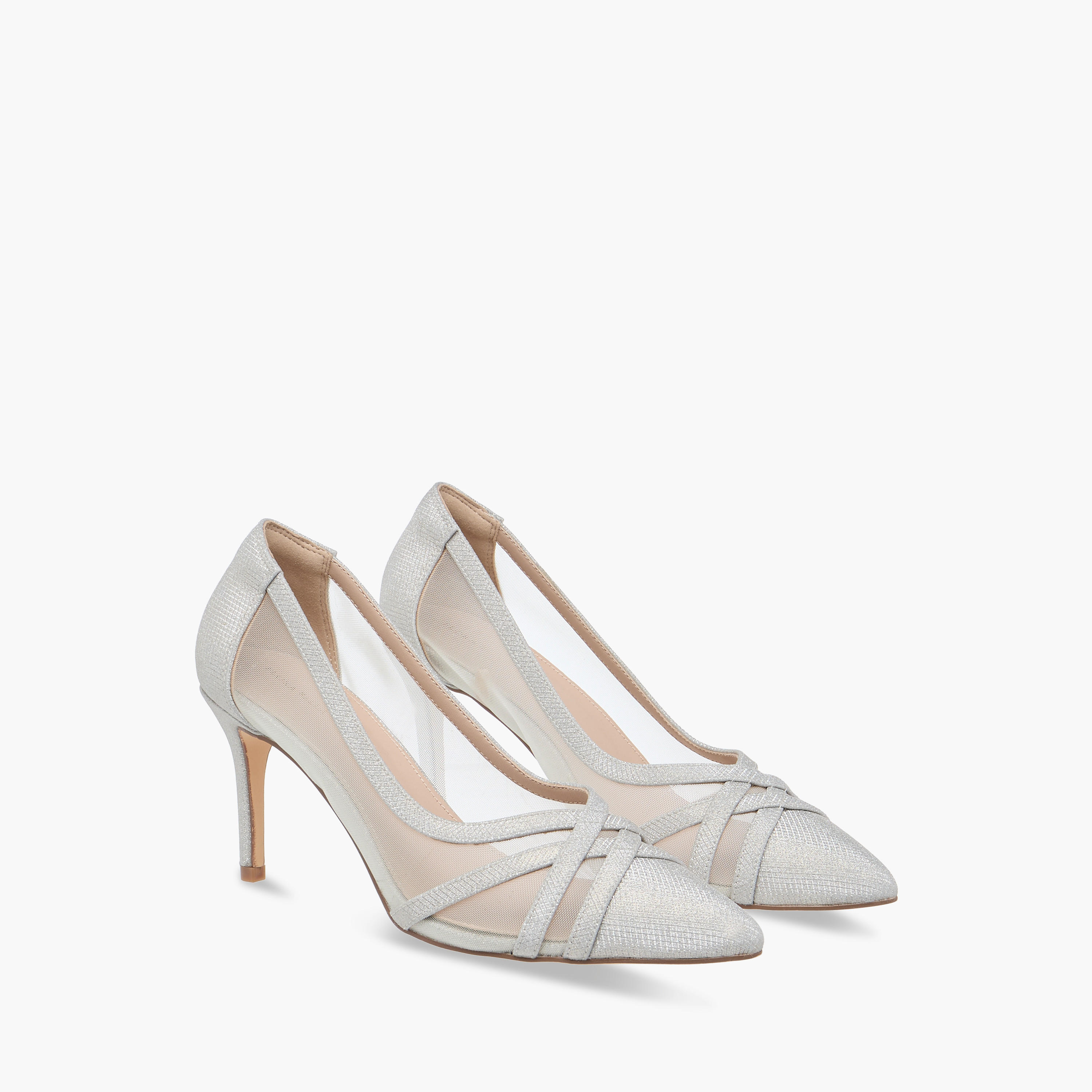 حذاء كلاسيكي سهل الارتداء بارز الملمس بكعب ستيليتو من فلورا بيلا-women-shoes-heels-image-6
