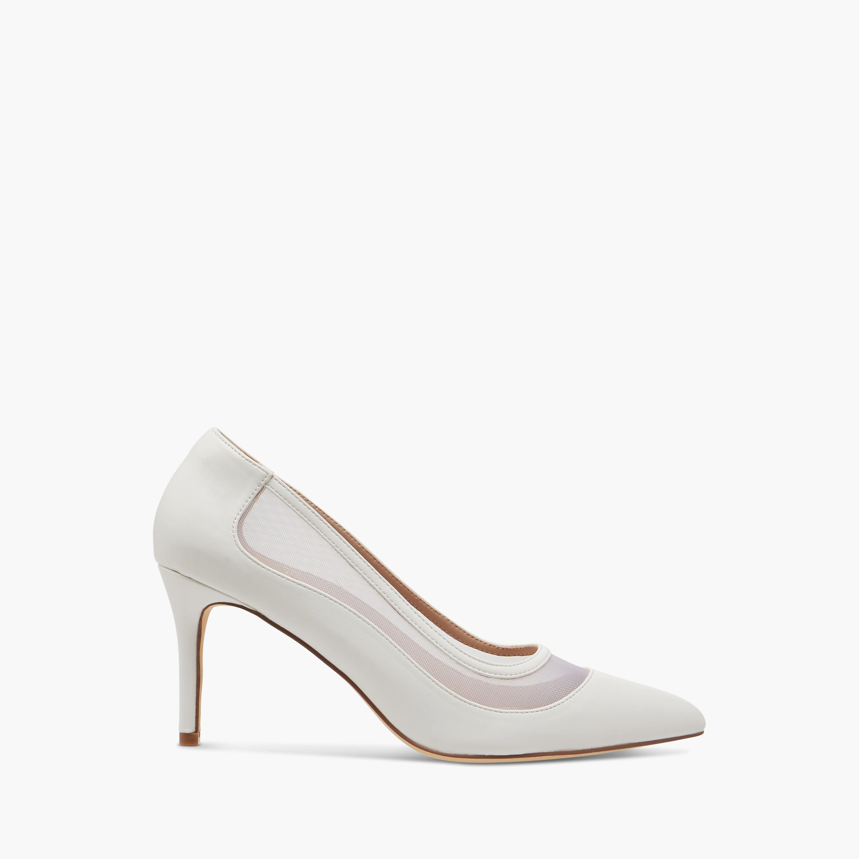حذاء كلاسيكي بارز الملمس سهل الارتداء بكعب ستيليتو من فلورا بيلا-women-shoes-heels-image-8