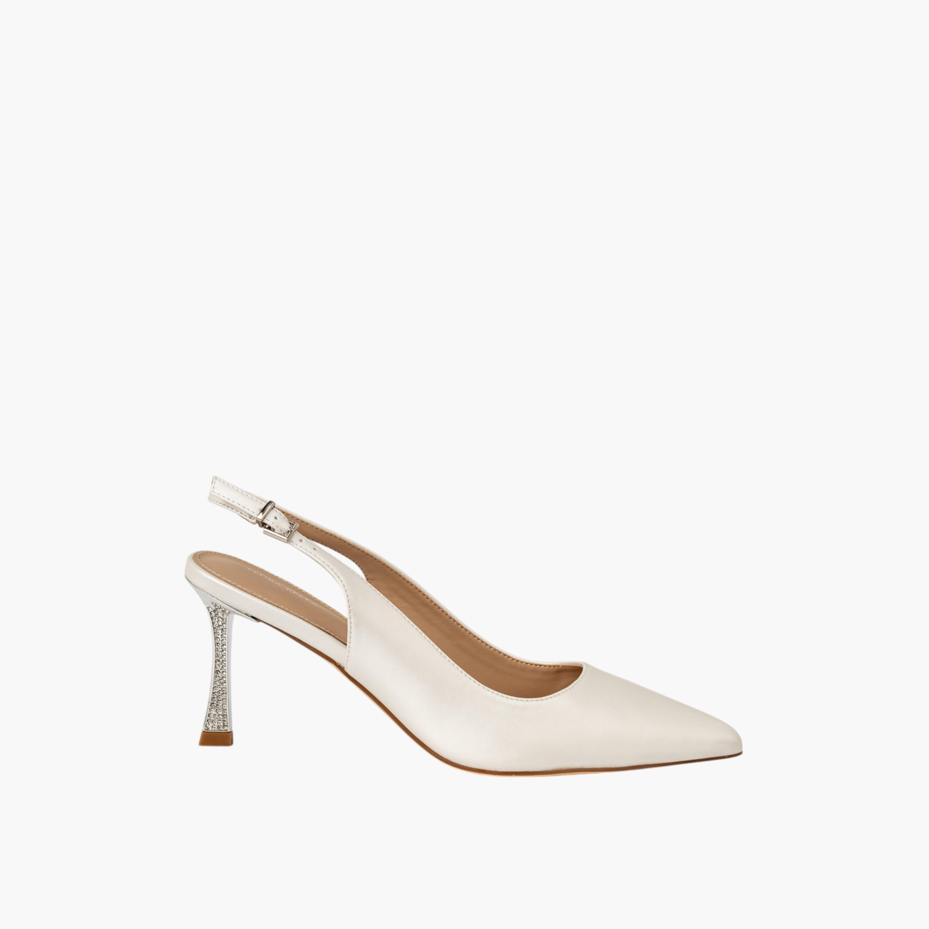 Flora Bella Textured Slingback Shoes with Stiletto Heels-women-shoes-heels-image-4