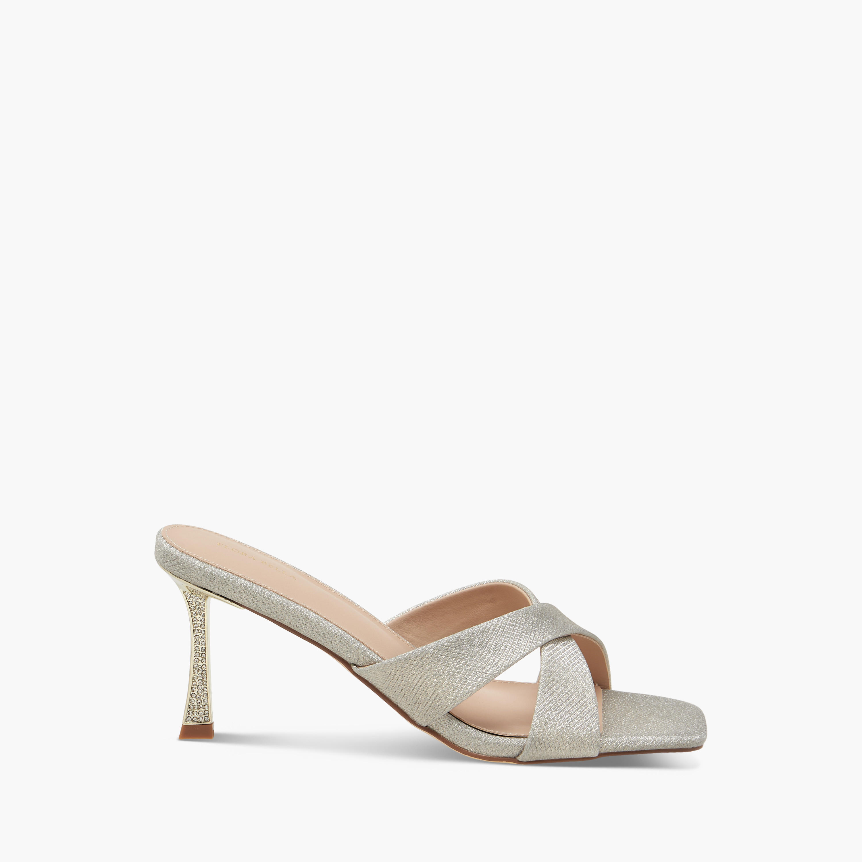 Flora Bella Textured Cross Strap Sandals with Stiletto Heels-women-shoes-sandals-heeled-image-3