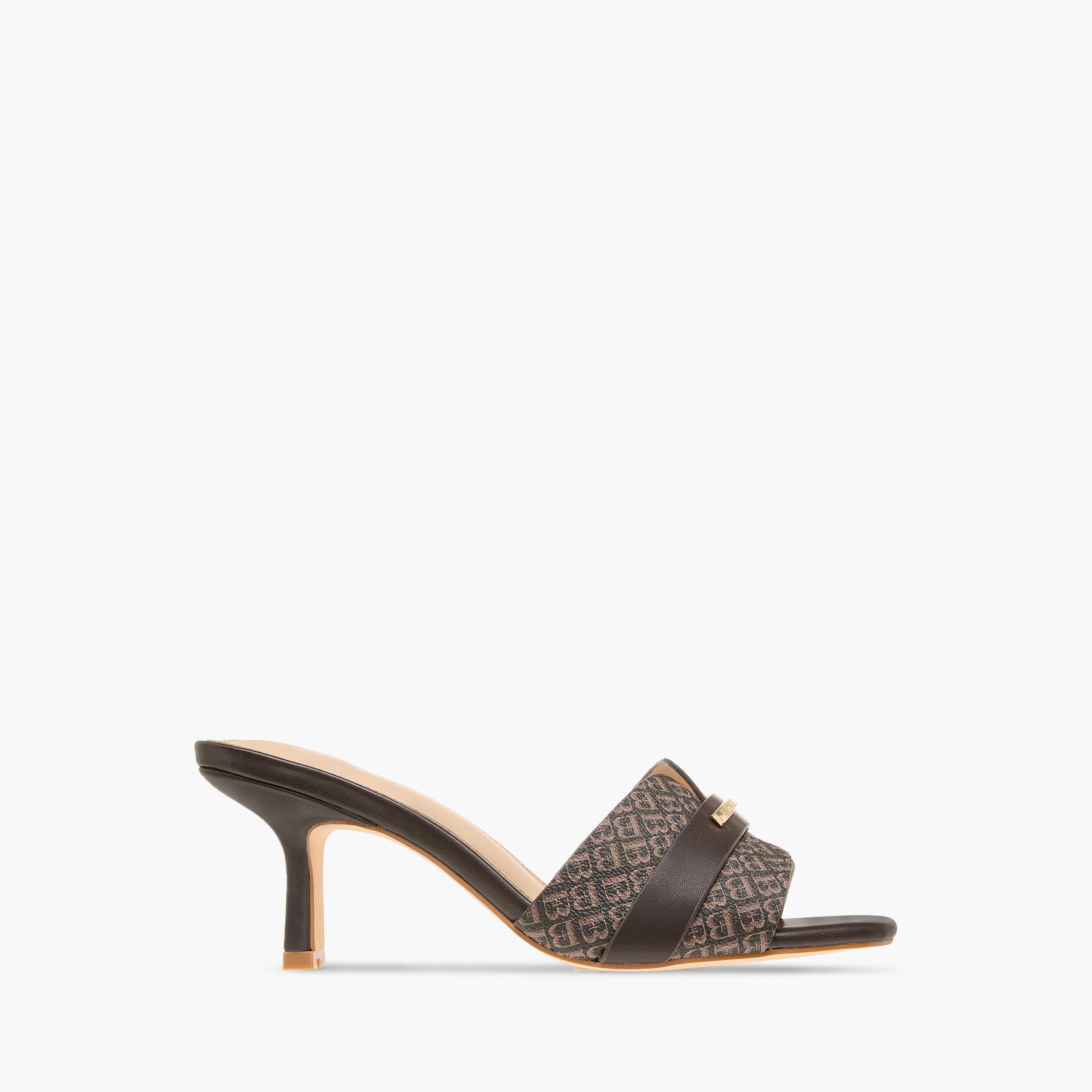 Flora Bella Textured Slip-On Sandals with Flared Heels-women-shoes-sandals-heeled-image-3