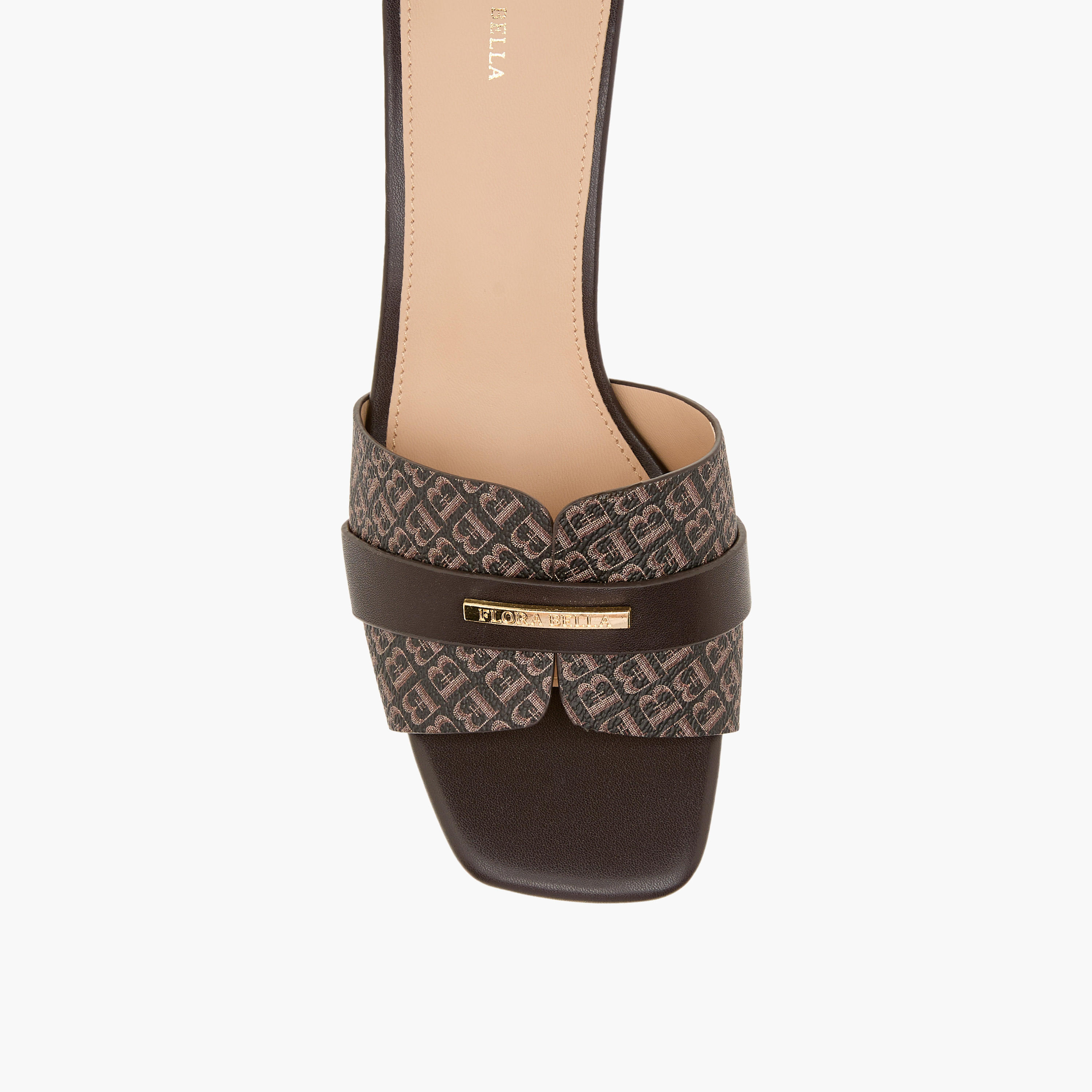 Flora Bella Textured Slip-On Sandals with Flared Heels-women-shoes-sandals-heeled-image-4