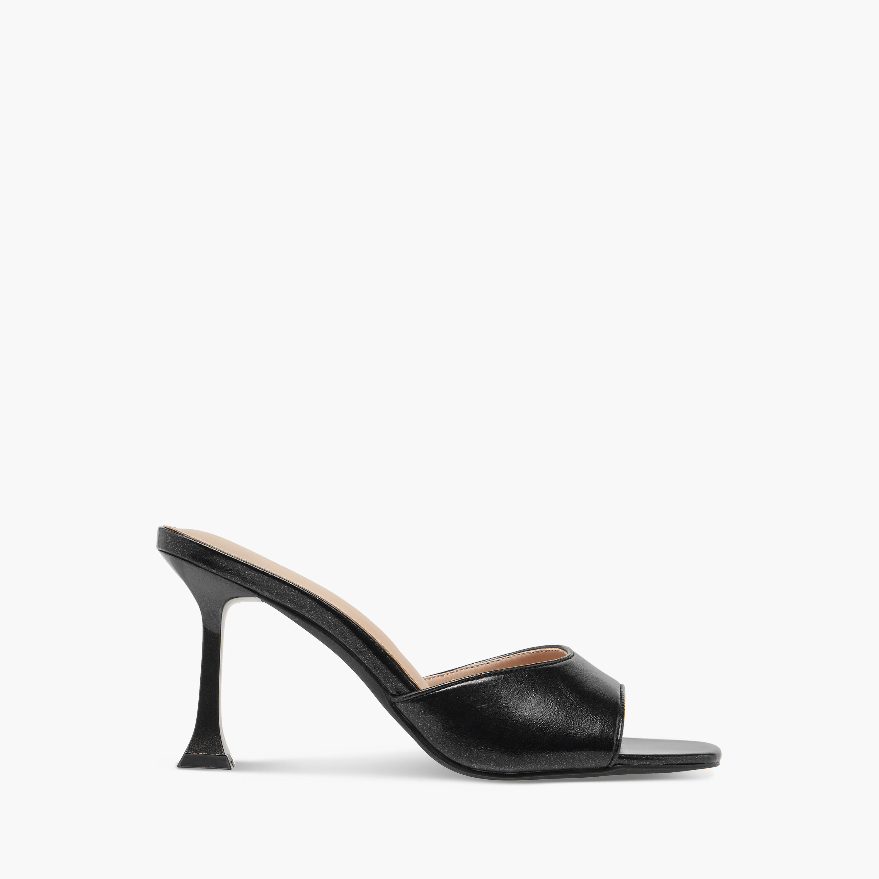 Flora Bella Solid Slip-On Sandals with Flared Heels-women-shoes-sandals-heeled-image-3