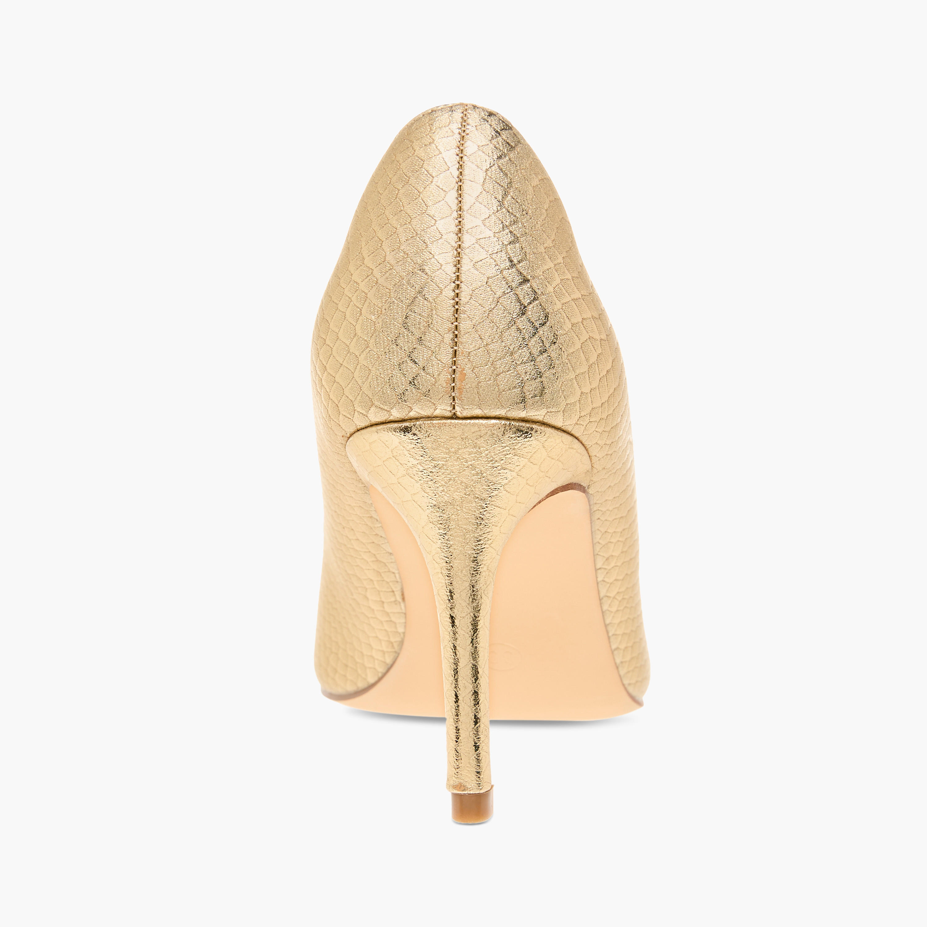 Flora Bella Textured Slip-On Pumps with Stiletto Heels-women-shoes-heels-image-5