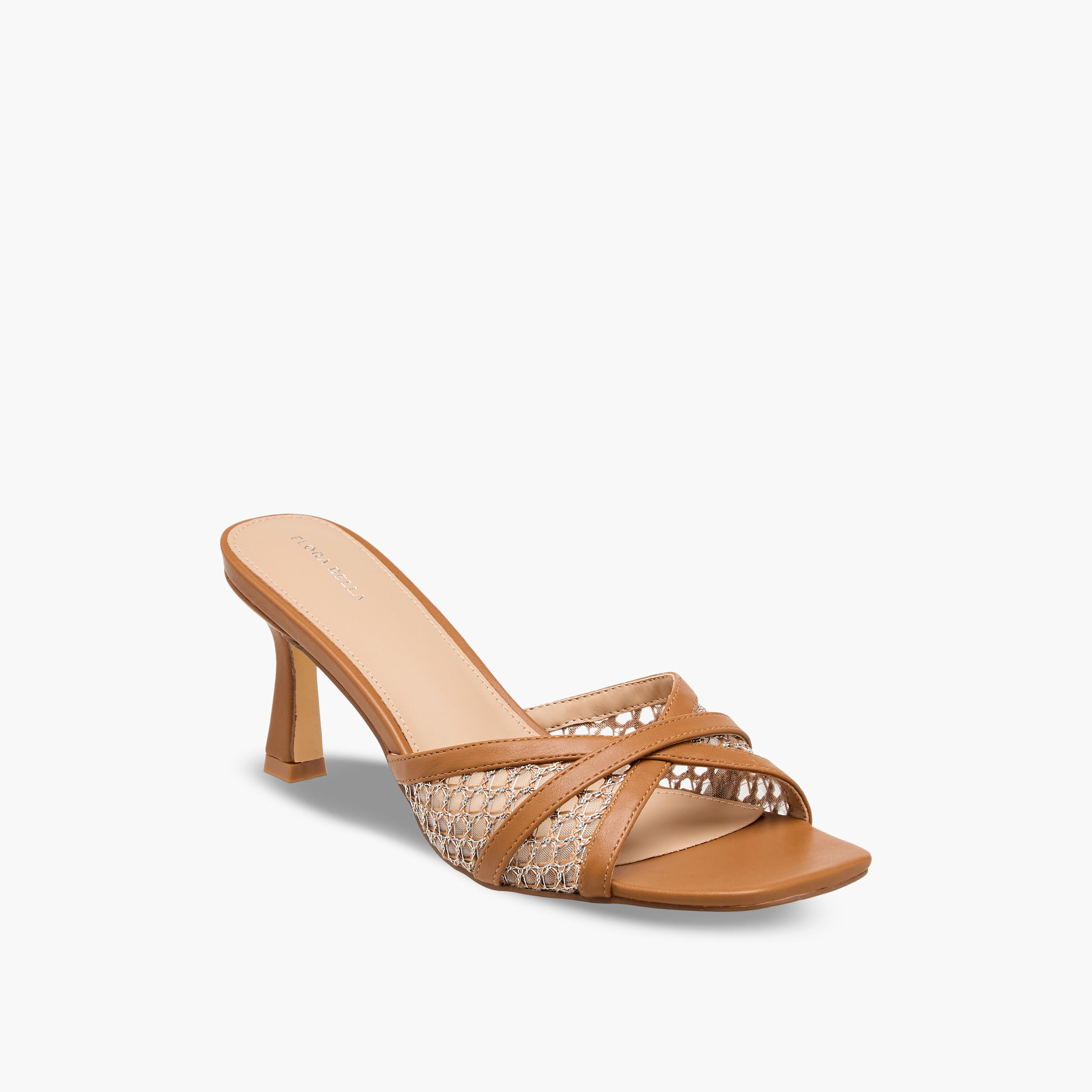 صندل سهل الارتداء بأحزمة متقاطعة وكعب من فلورا بيلا-women-shoes-sandals-heeled-image-2
