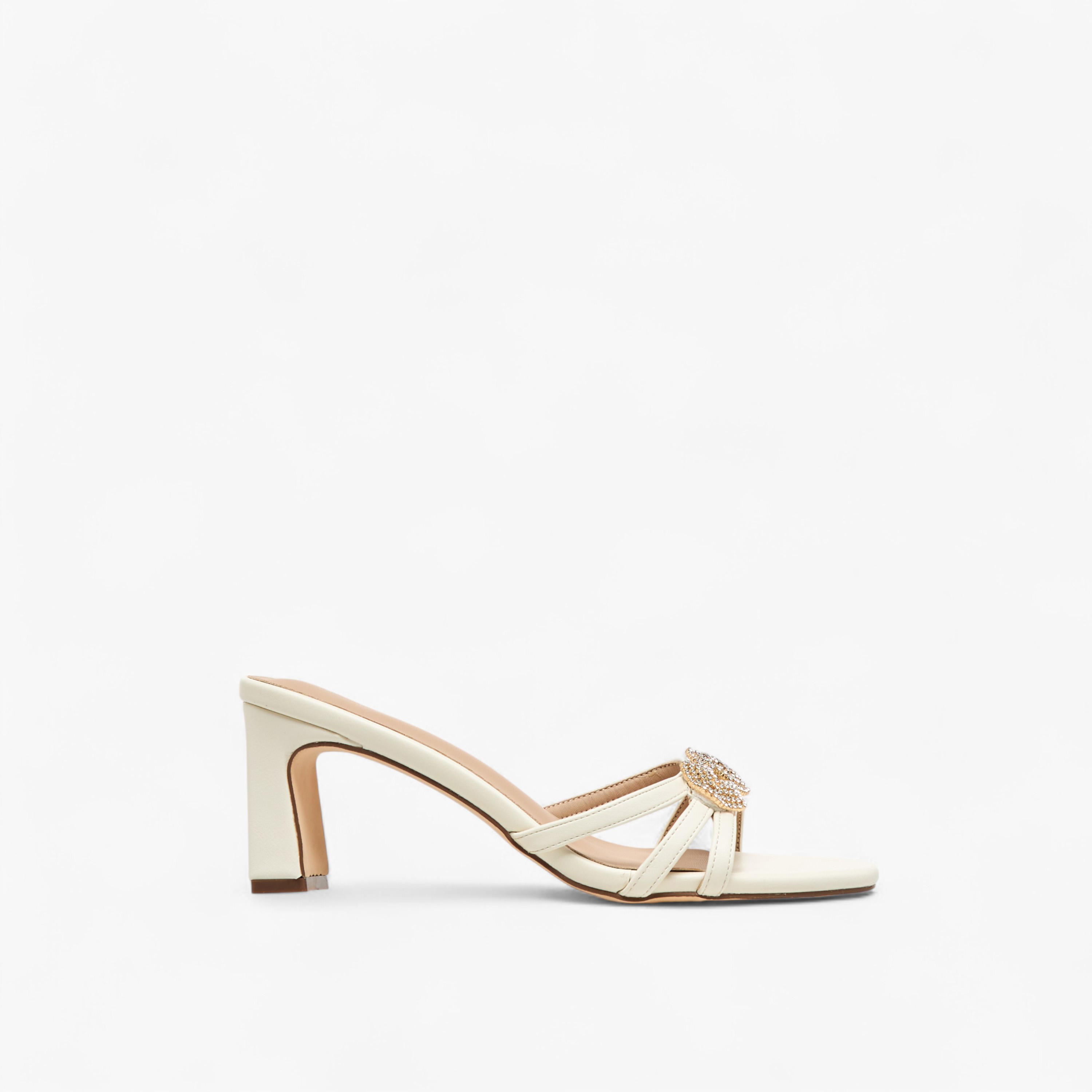 Flora Bella Bow Embellished Slip-On Sandals with Block Heel-women-shoes-sandals-heeled-image-3