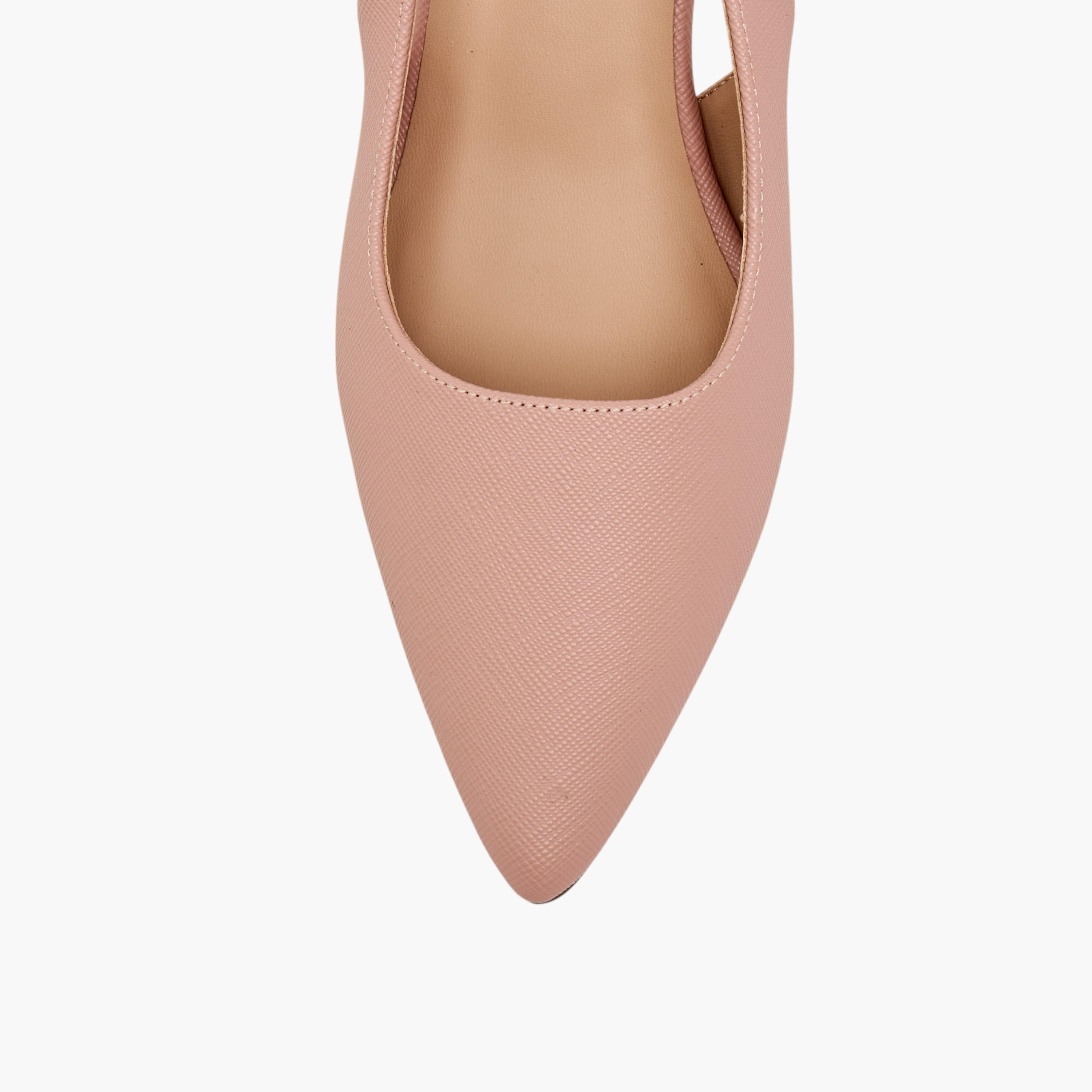 Flora Bella Textured Pointed-Toe Slingback Shoes with Flared Heels-women-shoes-heels-image-4
