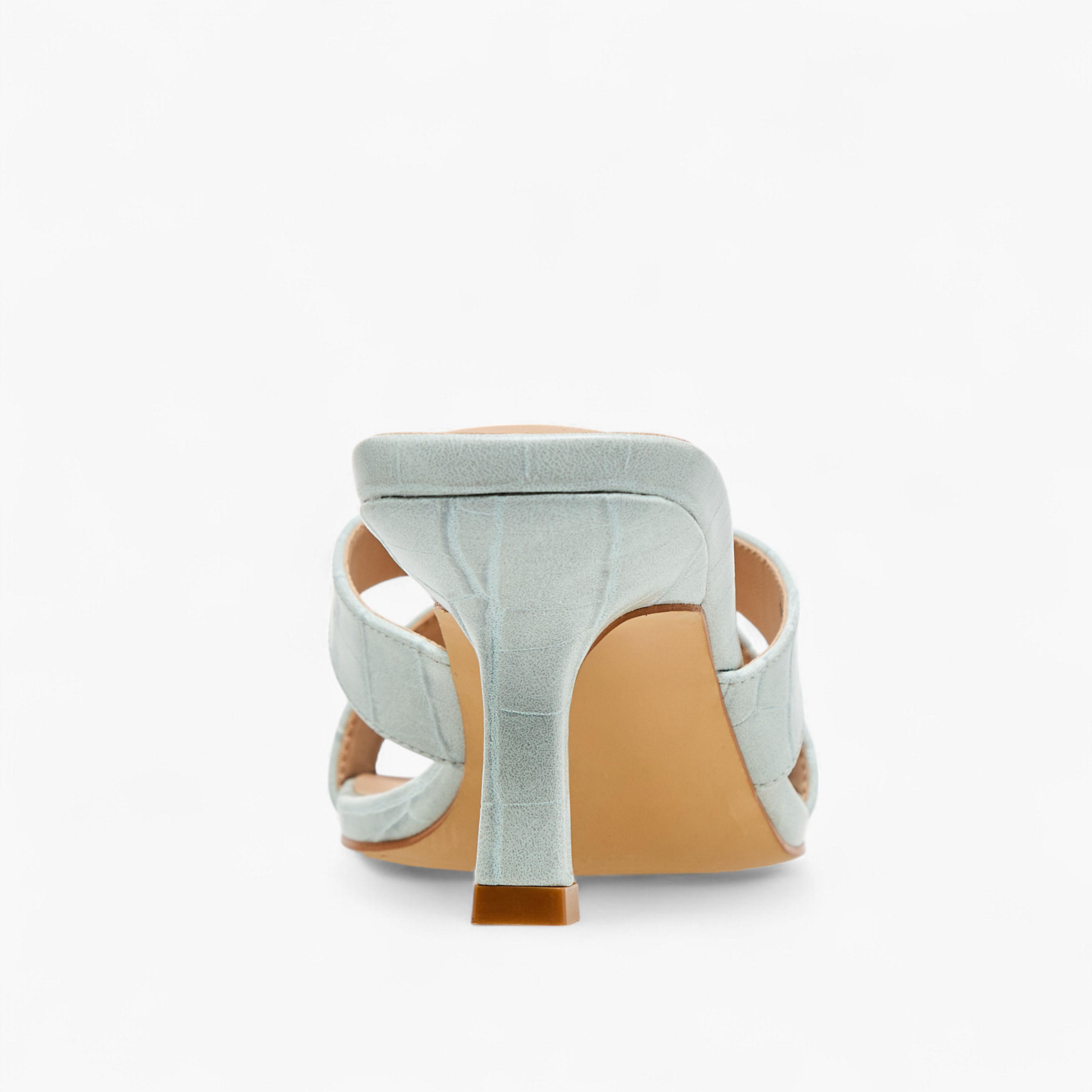 Flora Bella Textured Cross Strap Slip-on Sandals with Kitten Heels-women-shoes-sandals-heeled-image-5