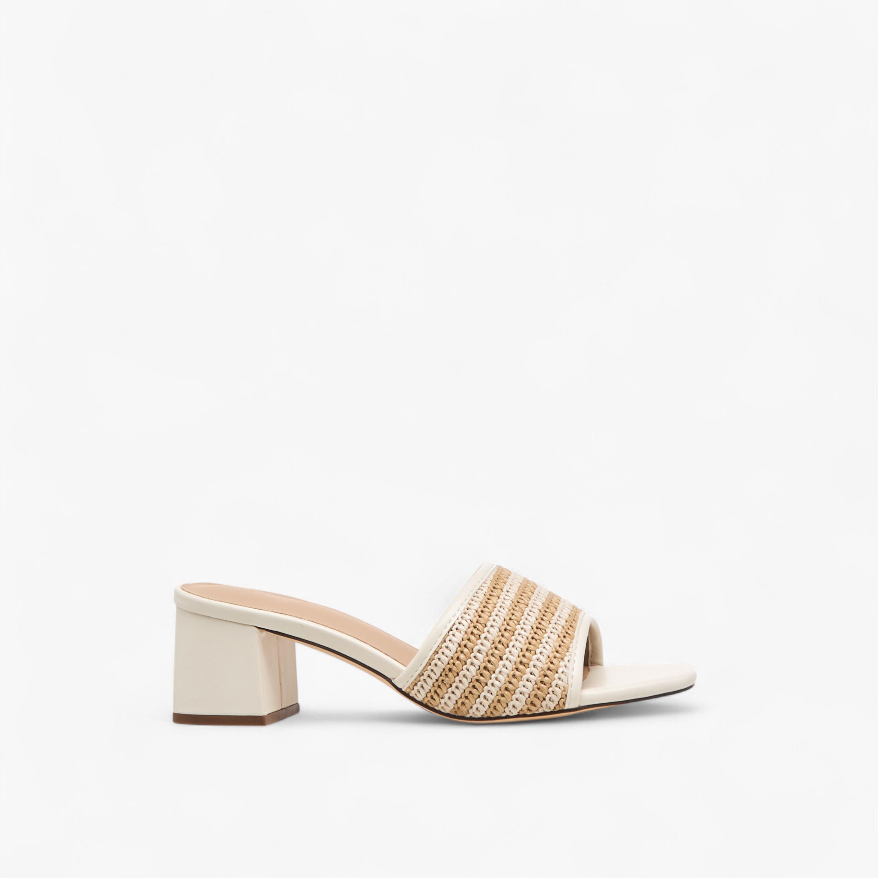 Flora Bella Textured Slip-On Sandals with Block Heel-women-shoes-sandals-heeled-image-3