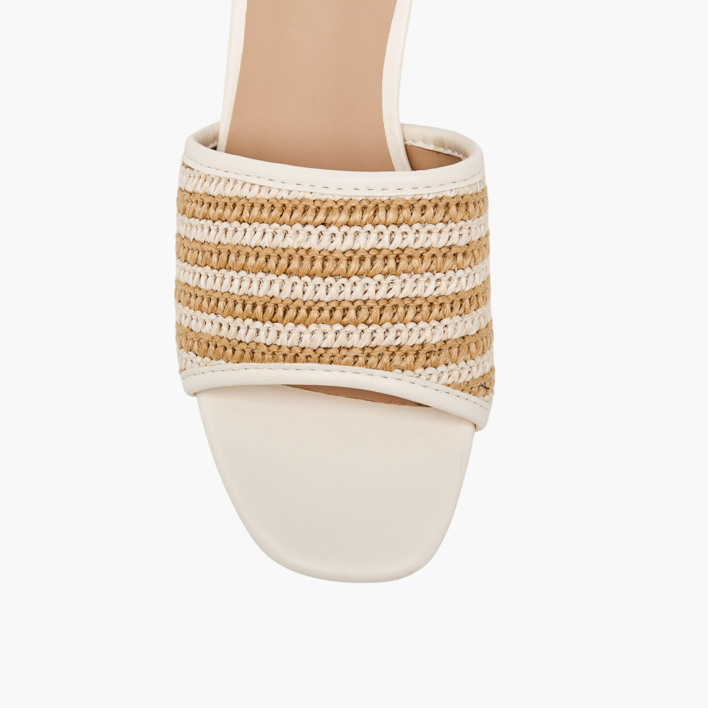 Flora Bella Textured Slip-On Sandals with Block Heel-women-shoes-sandals-heeled-image-4