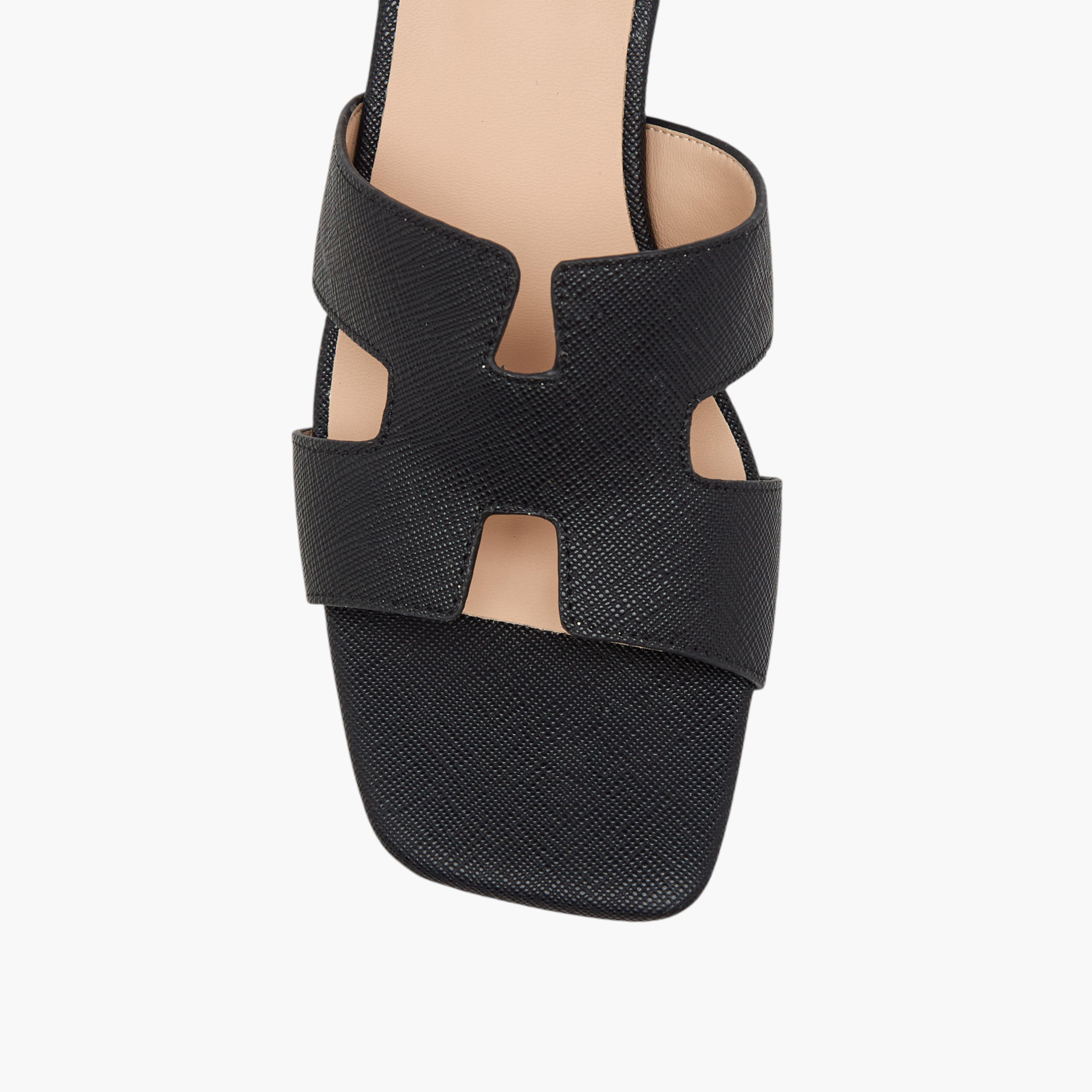 Flora Bella Textured Slip-On Sandals with Block Heel-women-shoes-sandals-heeled-image-4