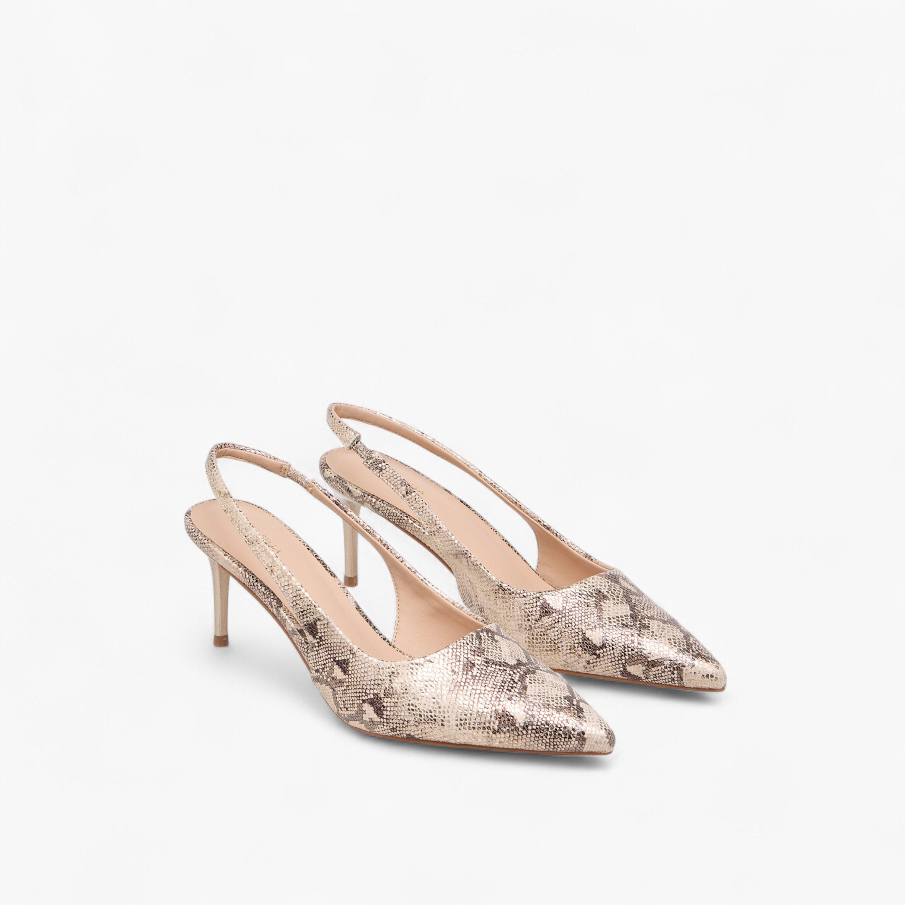 Flora Bella Animal Print Slingback Shoes with Stiletto Heels-women-shoes-heels-image-1