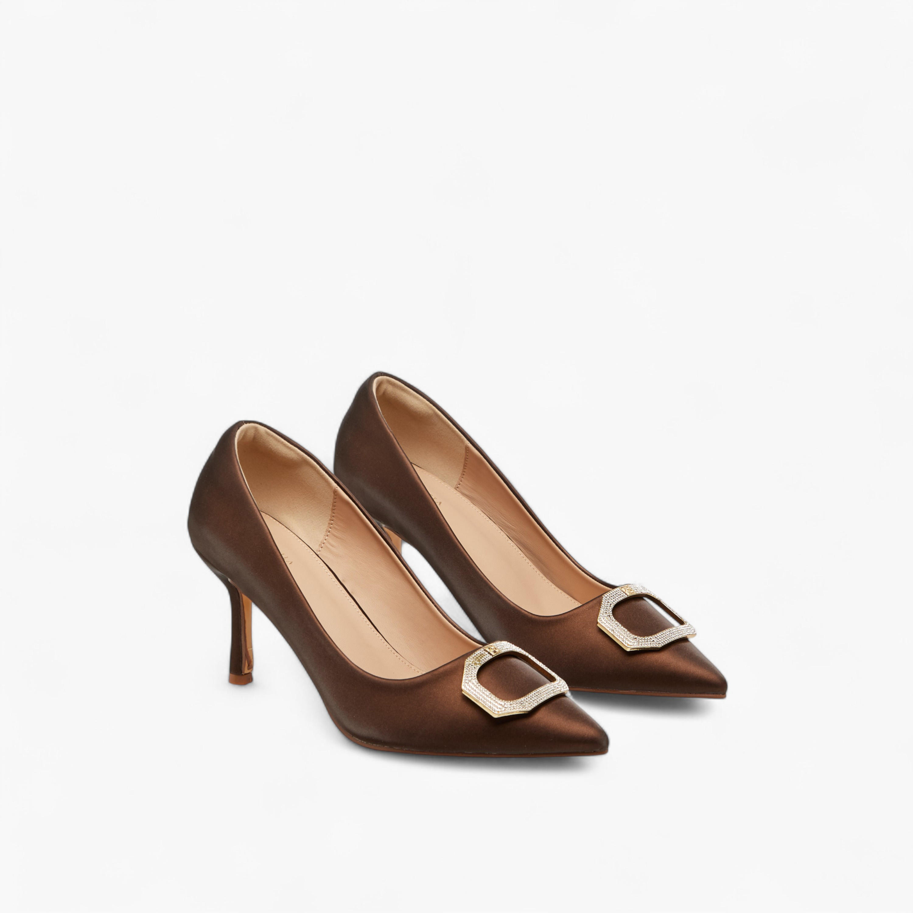 Flora Bella Embellished Pointed Toe Slip-On Pumps with Stiletto Heels-women-shoes-heels-image-1