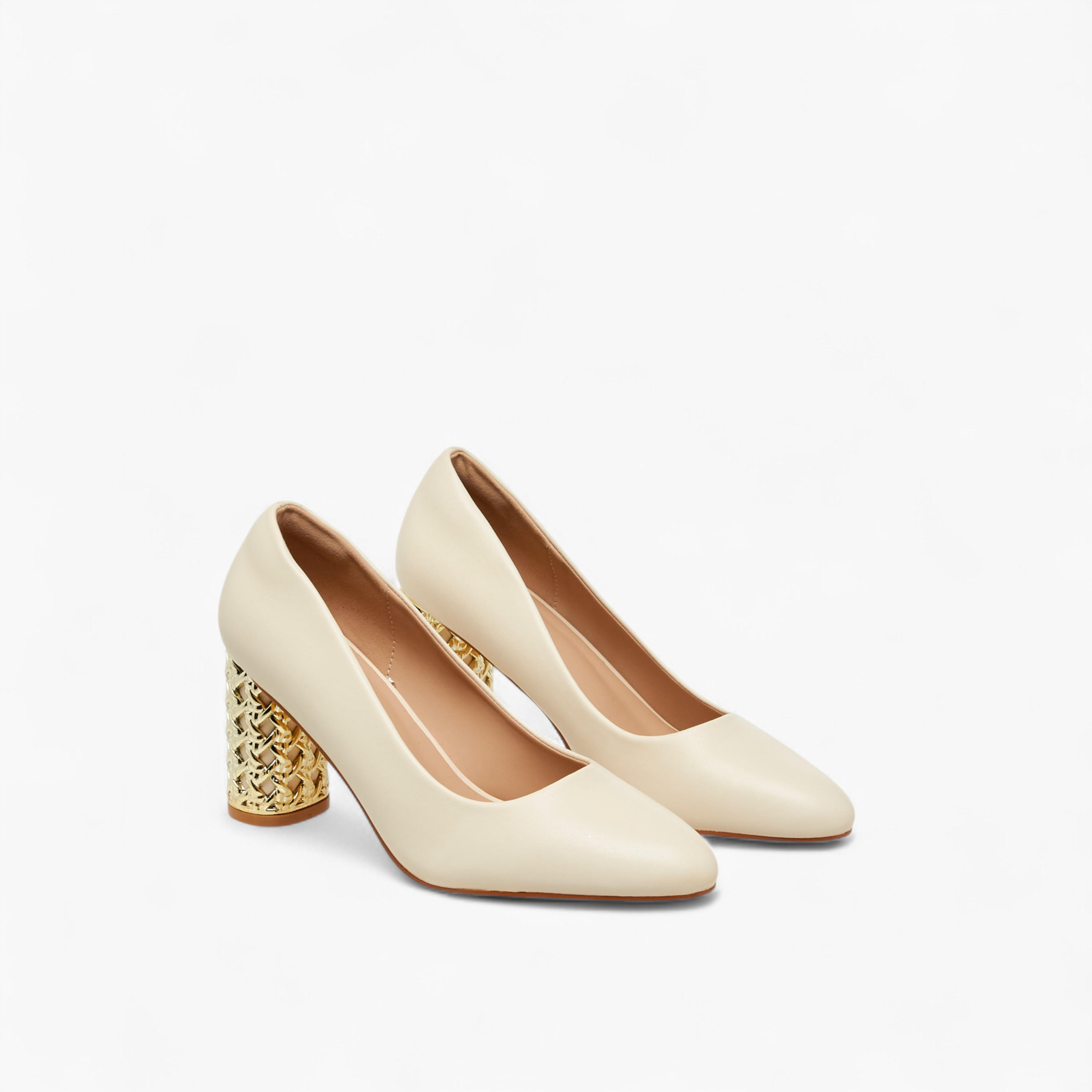 Flora Bella Women's Block Heel Pumps-women-shoes-heels-image-1
