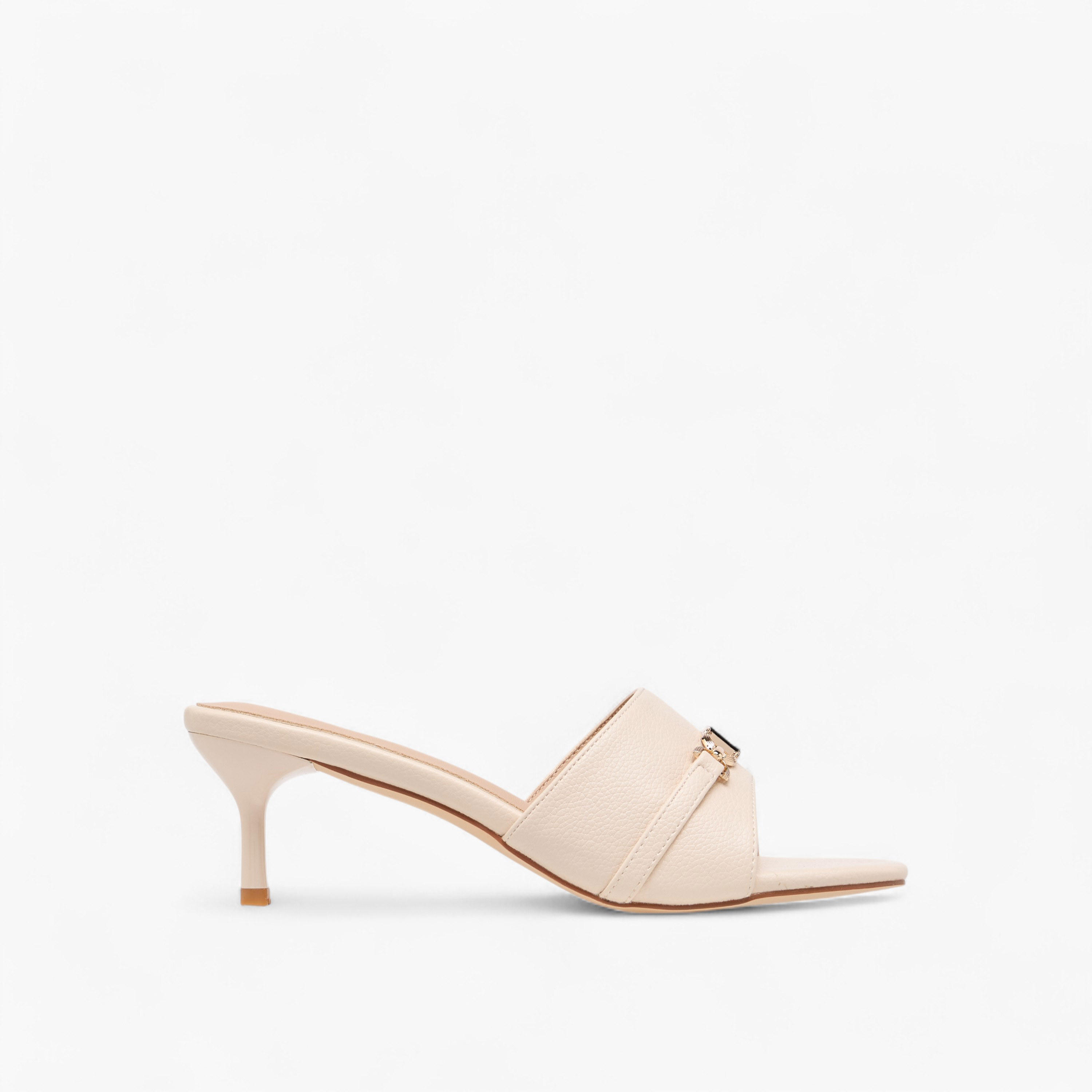 Flora Bella Metal Accent Slip-On Sandals with Stiletto Heels-women-shoes-sandals-heeled-image-3
