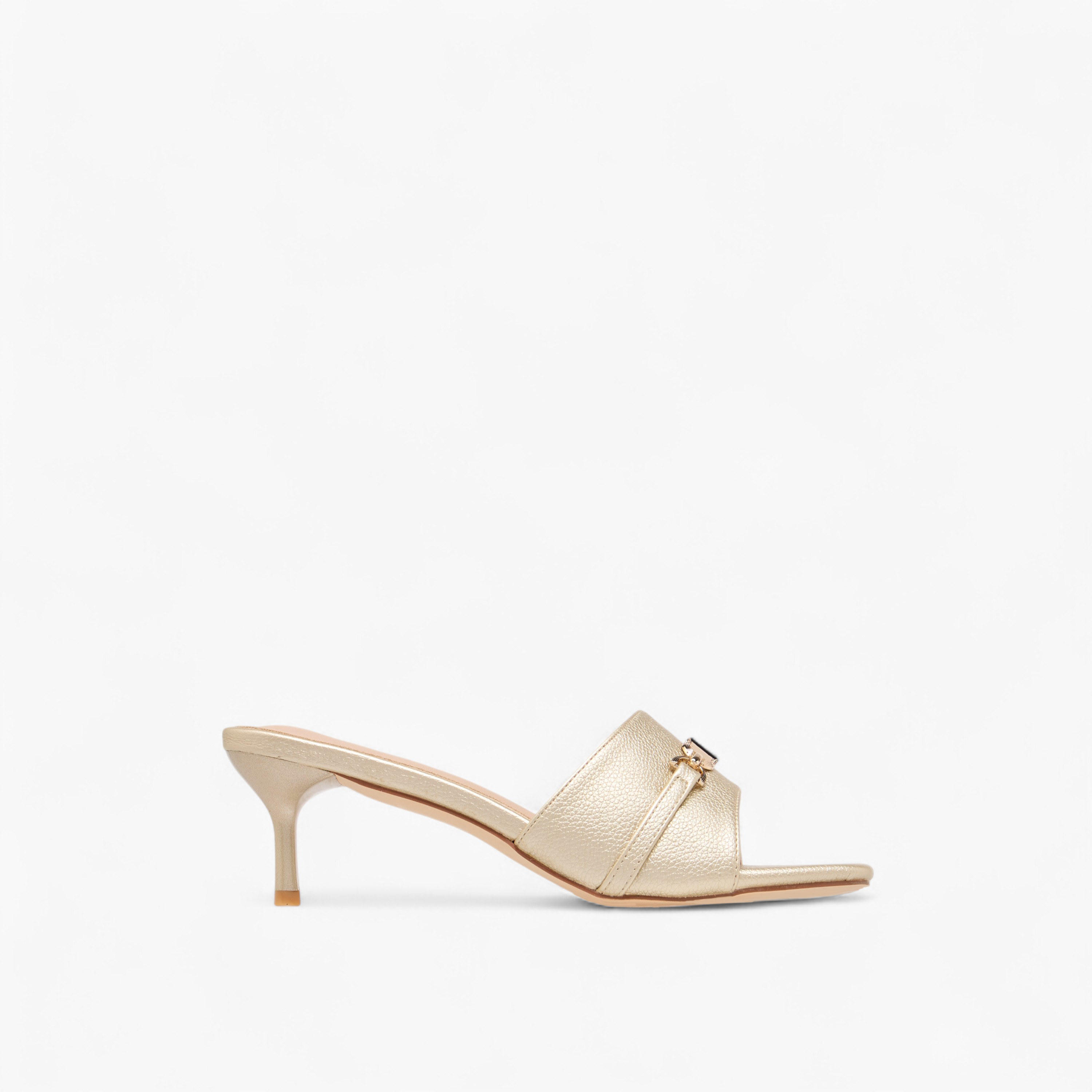 Flora Bella Metal Accent Slip-On Sandals with Stiletto Heels-women-shoes-sandals-heeled-image-3