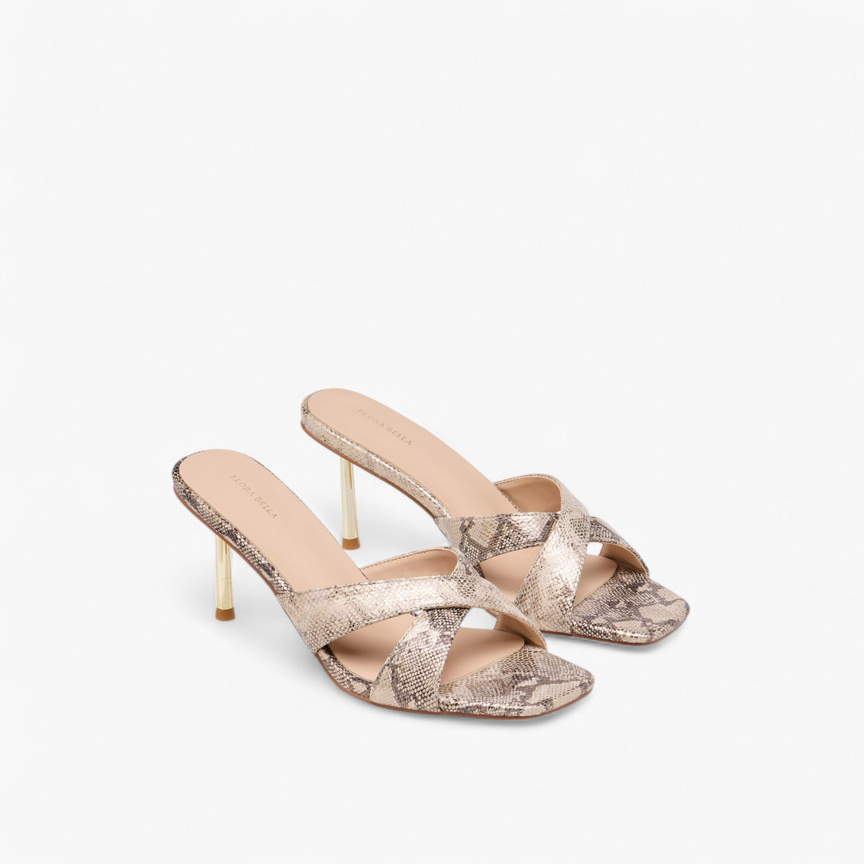 Flora Bella Animal Print Slip-On Cross Strap Sandals with Stiletto Heels-women-shoes-sandals-heeled-image-1