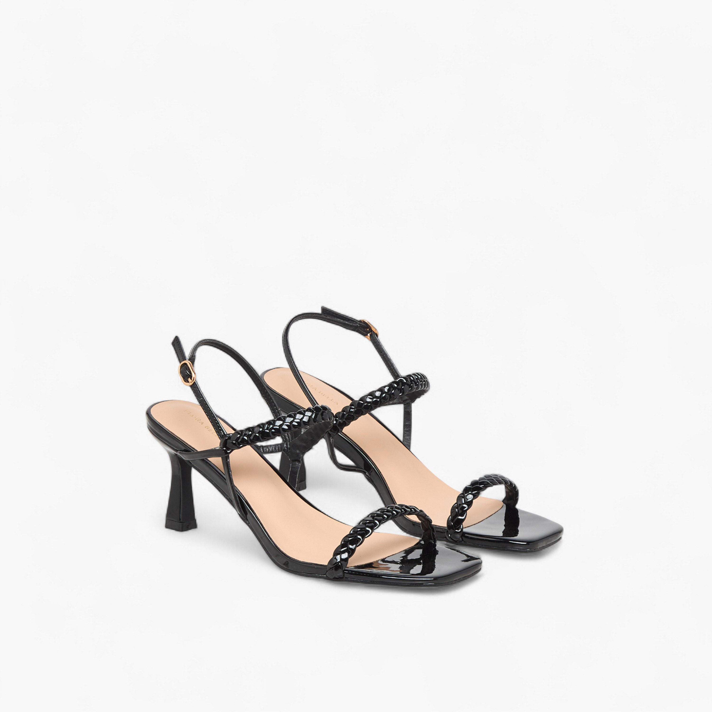 Flora Bella Women Braided Flared Heel Sandals-women-shoes-sandals-heeled-image-1