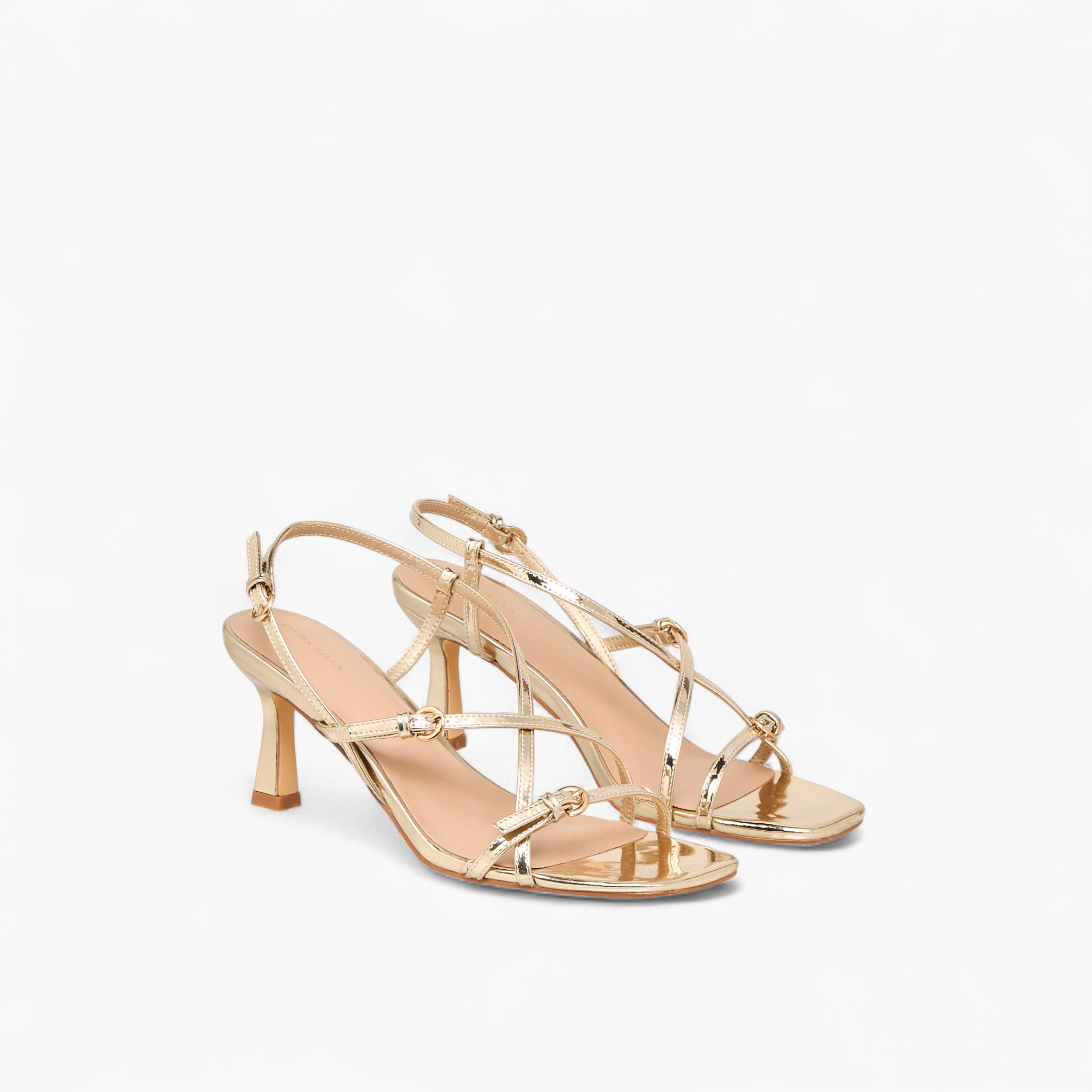 Flora Bella Women Cross Strap Flared Heel Sandals-women-shoes-sandals-heeled-image-1