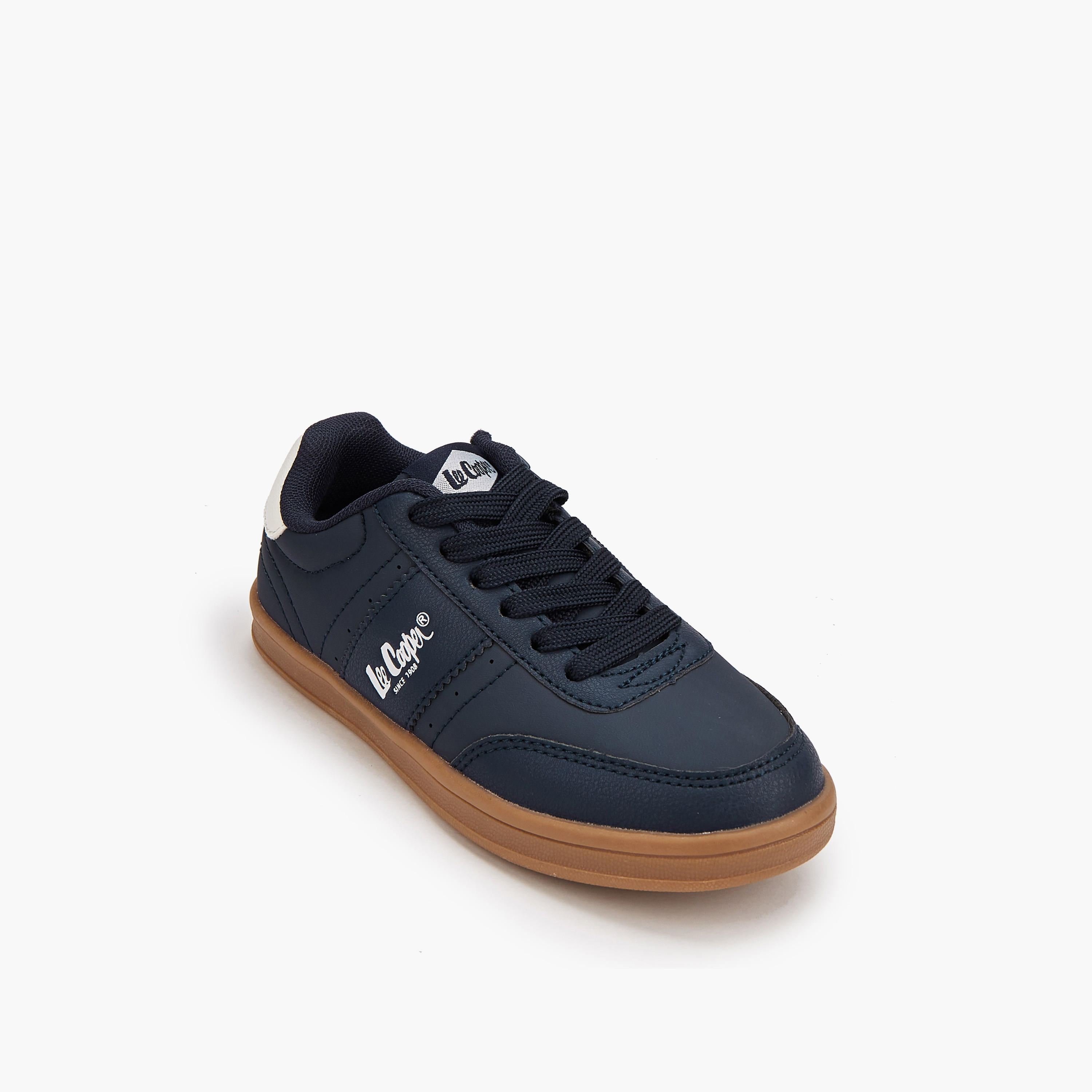 Lee Cooper Boys' Logo Print Lace-Up Sneakers-boys-shoes-sneakers-image-3