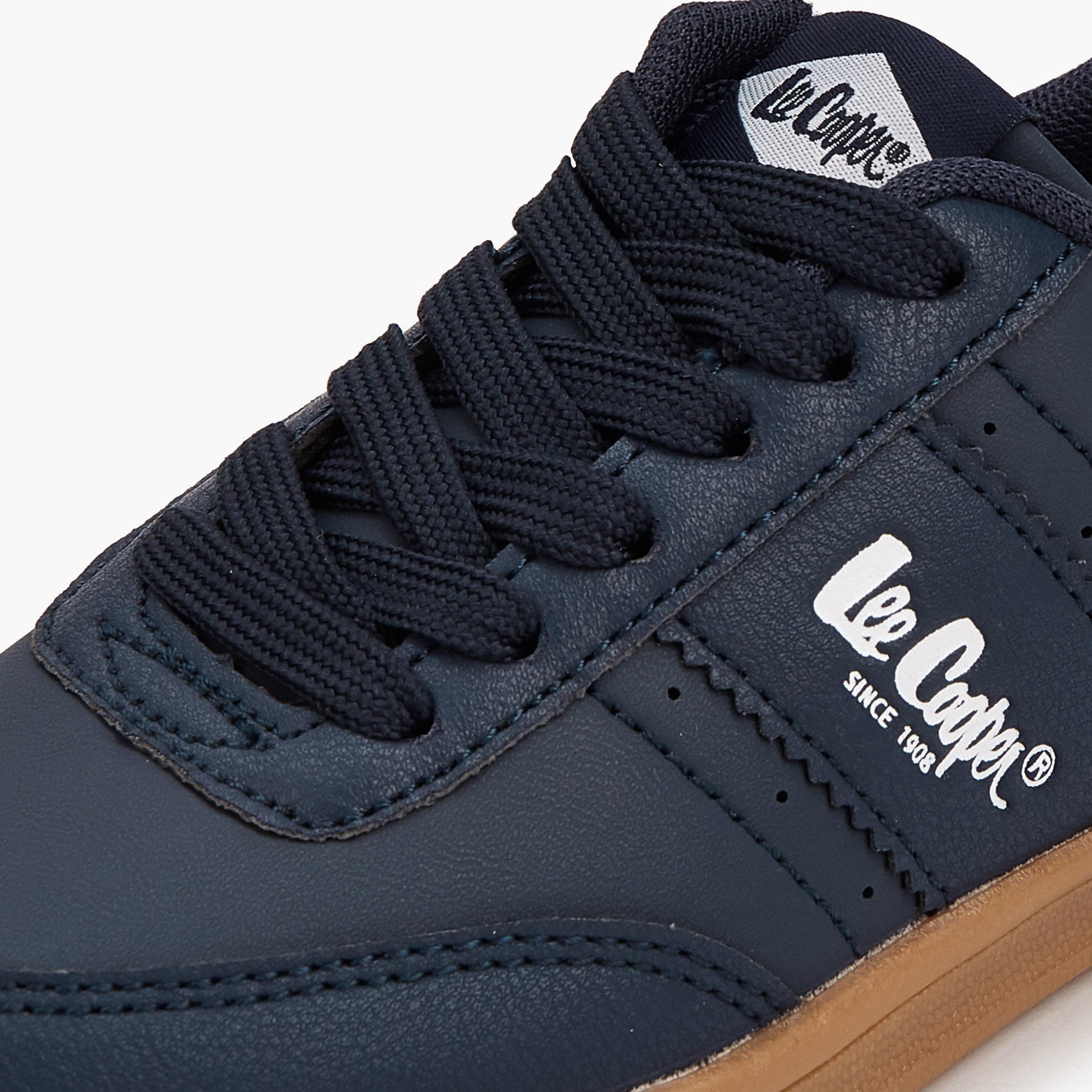 Lee Cooper Boys' Logo Print Lace-Up Sneakers-boys-shoes-sneakers-image-5