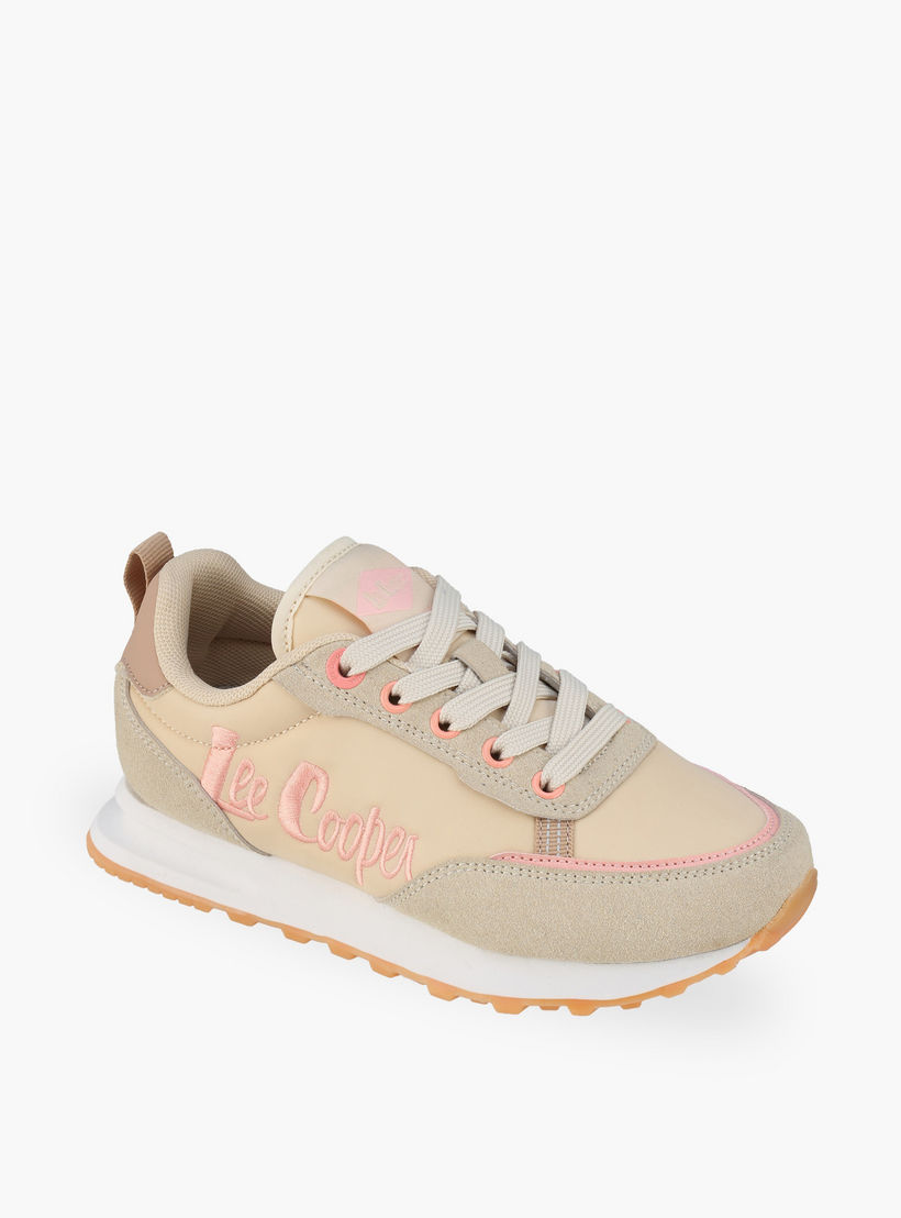 Lee Cooper Girls Lace-Up Ankle Sneakers-girls-shoes-sneakers-image-2