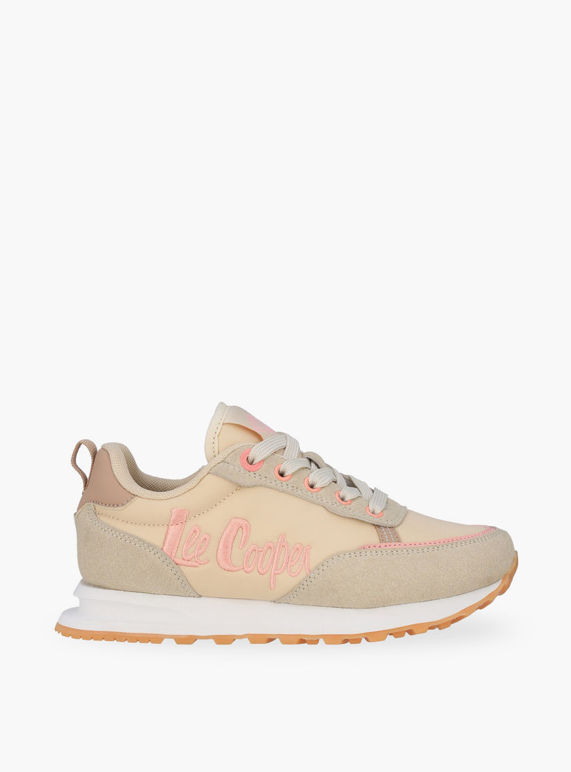 Lee Cooper Girls Lace-Up Ankle Sneakers-girls-shoes-sneakers-image-3