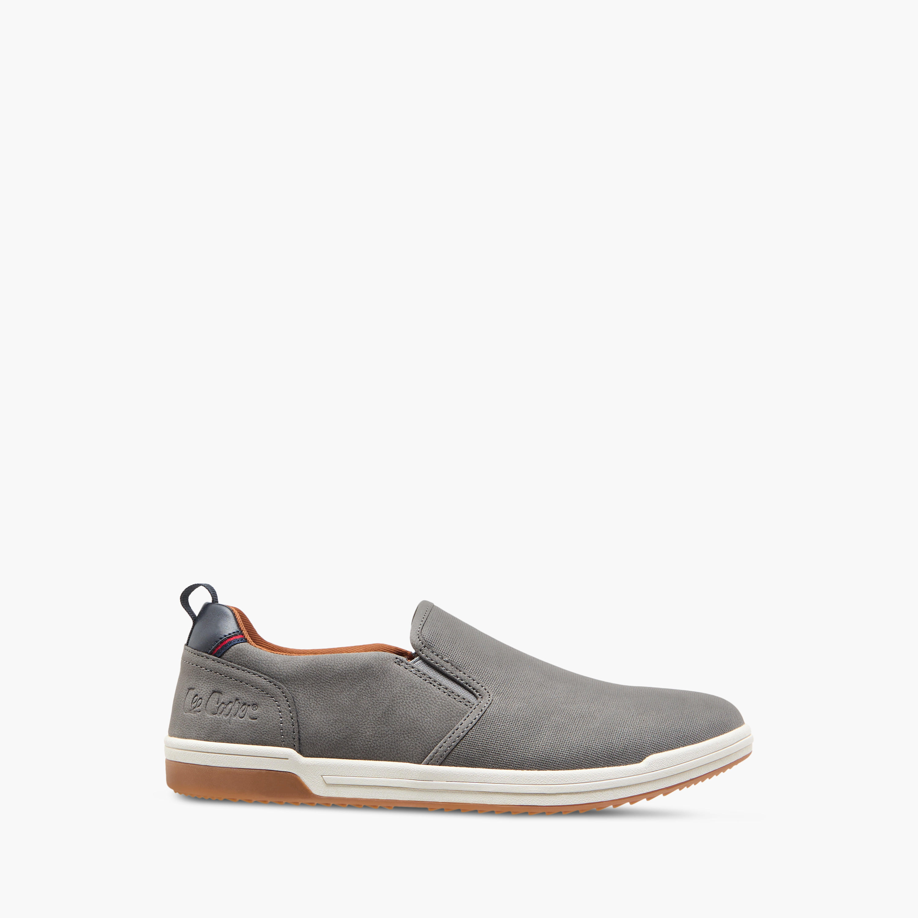 Lee Cooper Men's Solid Slip-On Loafers with Pull Tabs-men-shoes-loafersandmoccasins-image-3