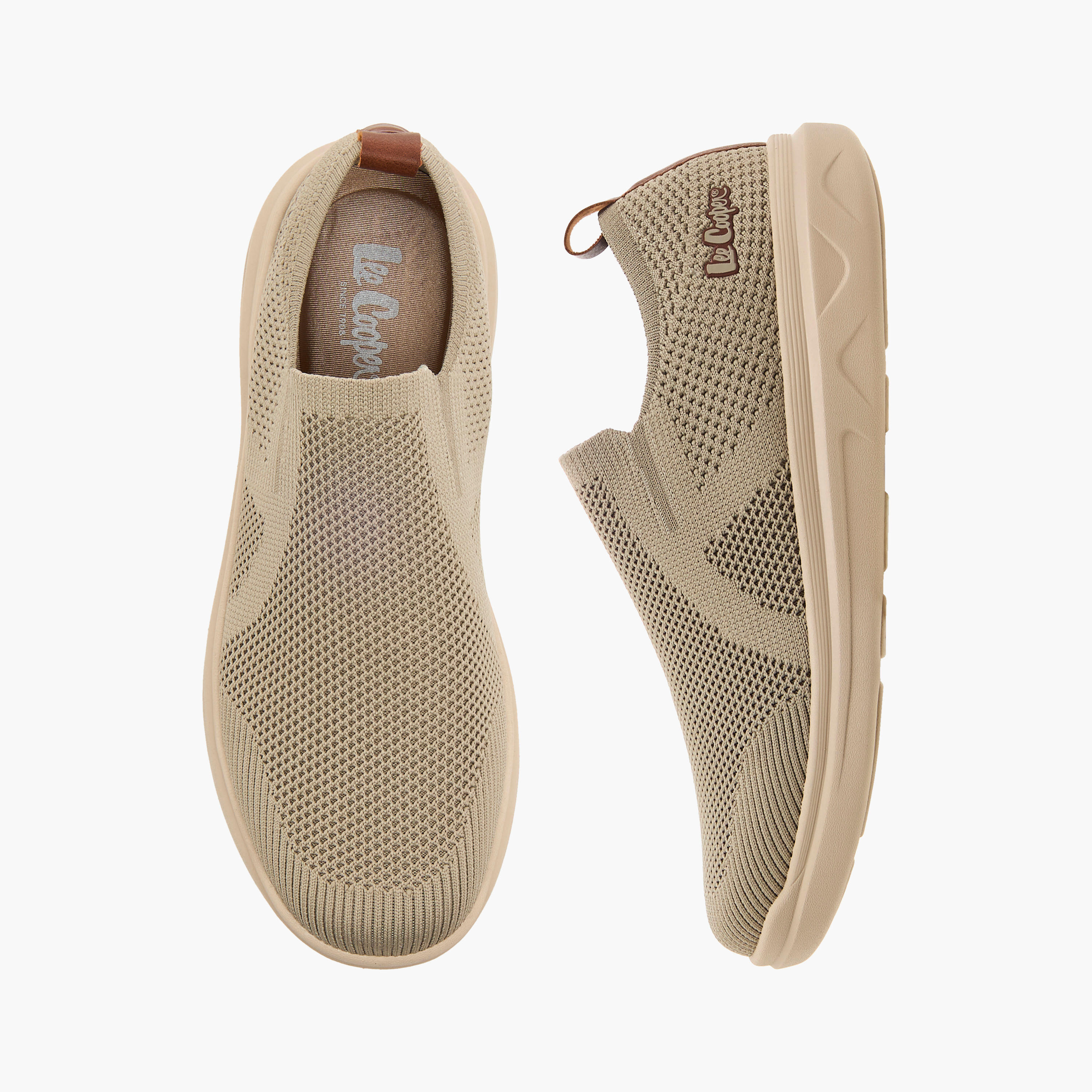 Lee Cooper Men Mesh Textured Loafers-men-shoes-loafersandmoccasins-image-1